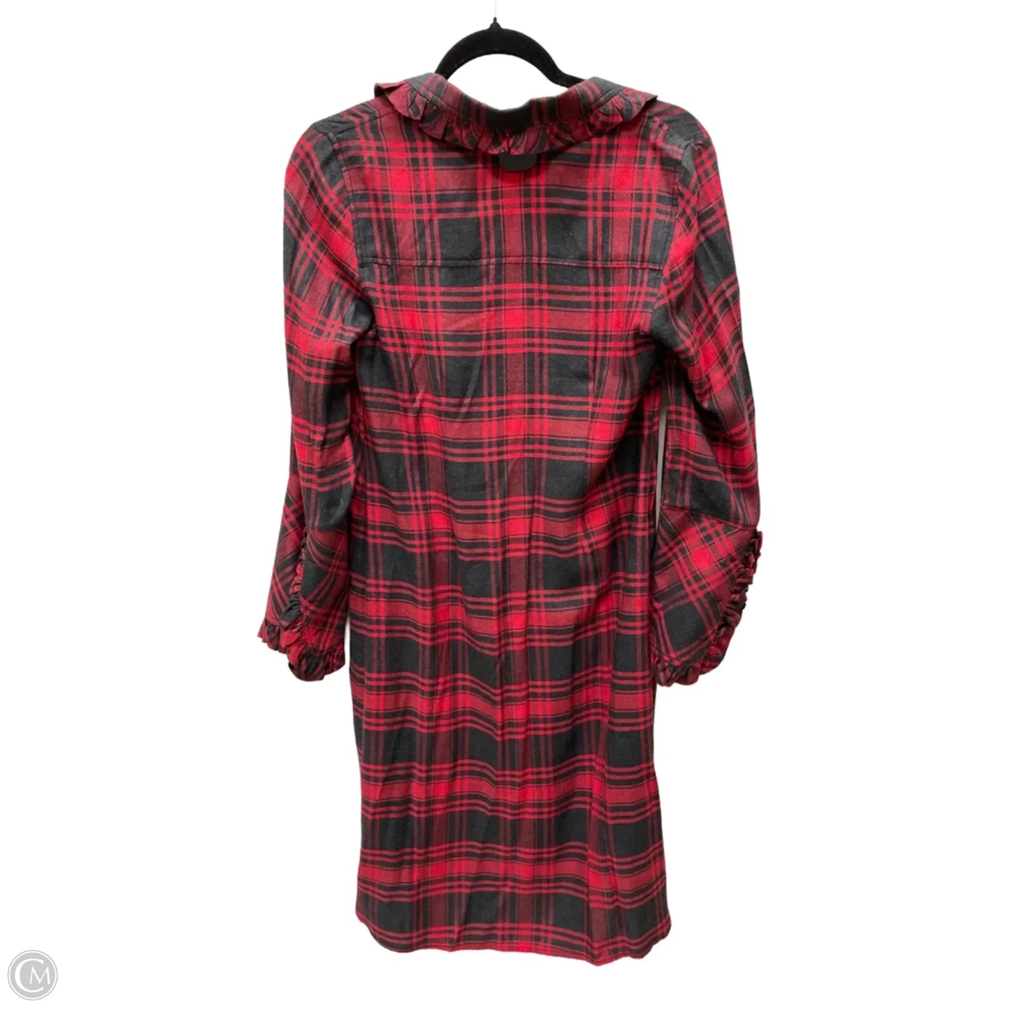 Dress Casual Short By Soft Surroundings In Black & Red, Size: Xs