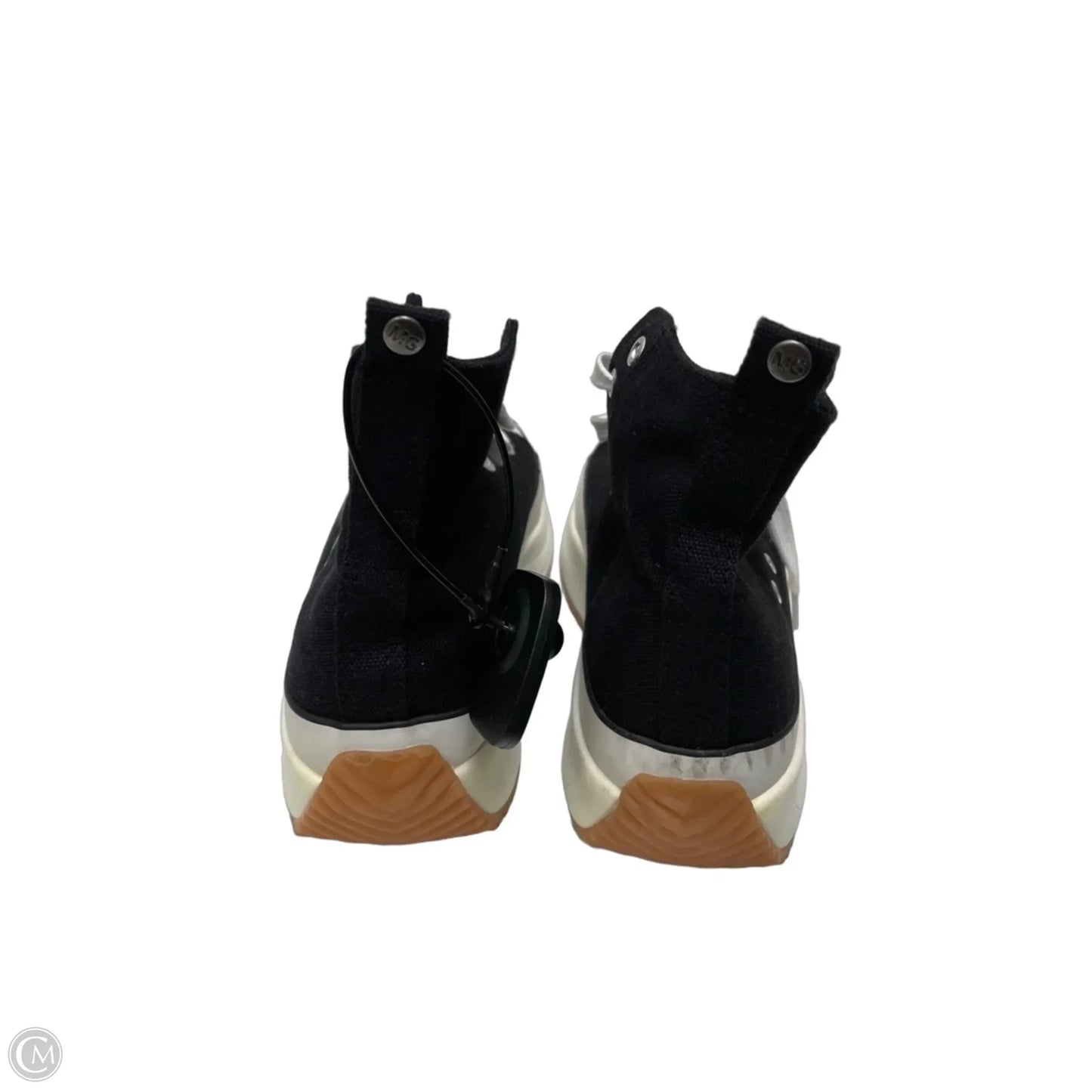 Shoes Sneakers Platform By Madden Girl In Black & White, Size: 9.5