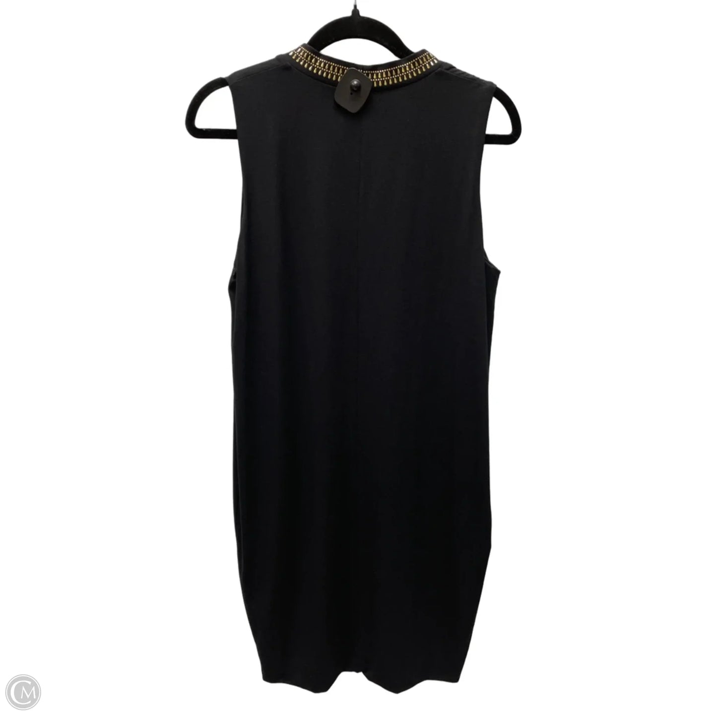 Dress Casual Short By Rachel Roy In Black & Gold, Size: M
