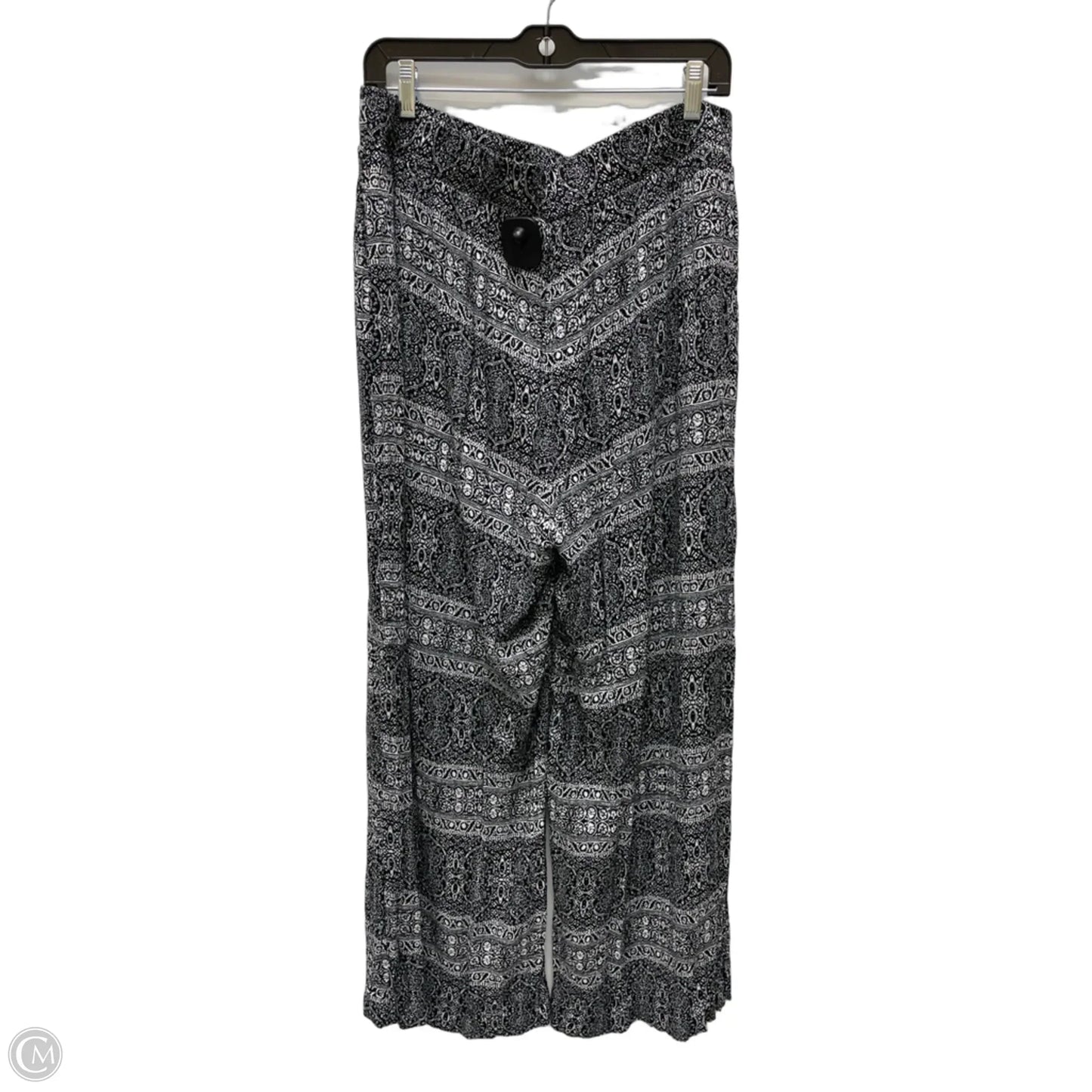 Pants Wide Leg By Ny Collection In Black & White, Size: 18