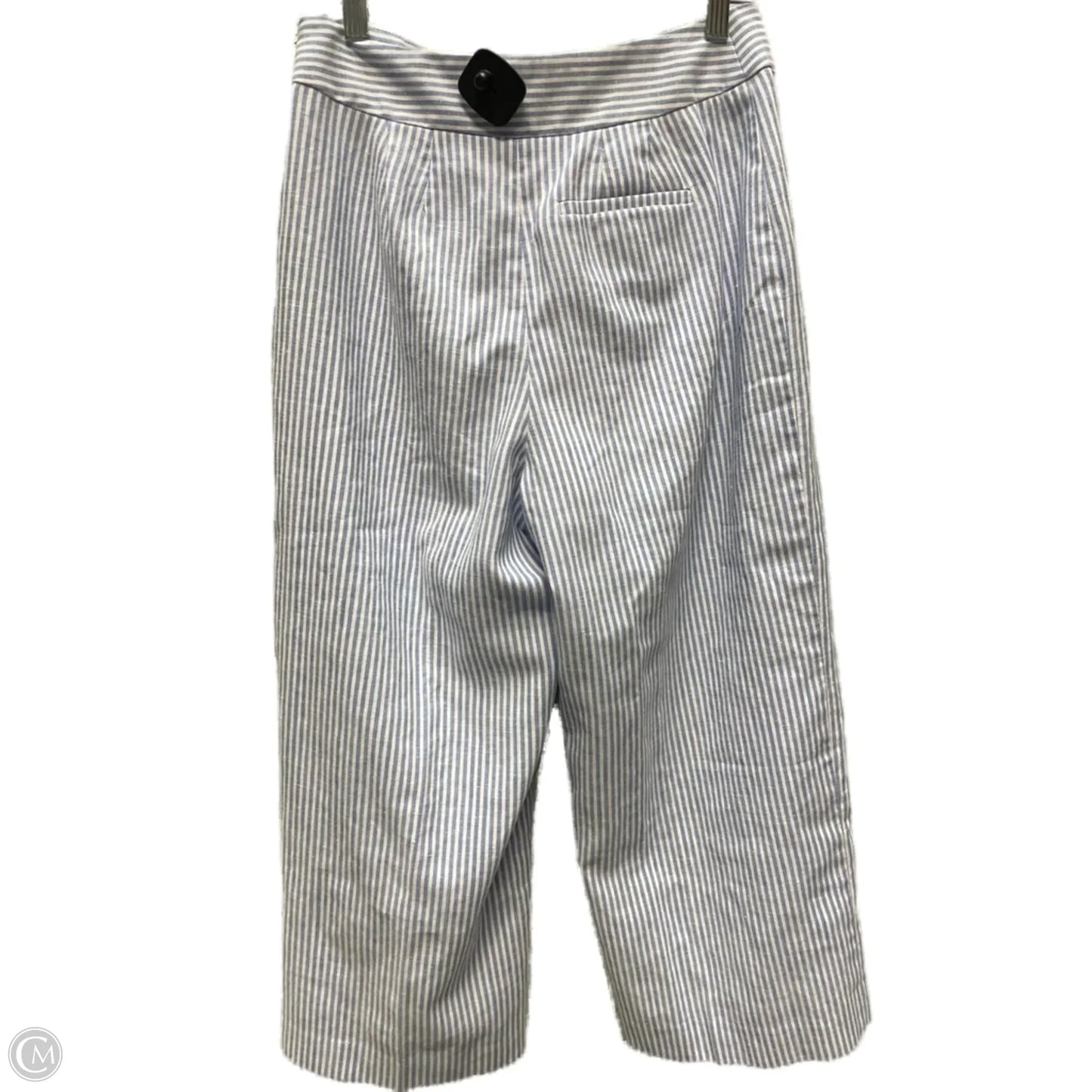 Pants Cropped By Talbots In Striped Pattern, Size: 4