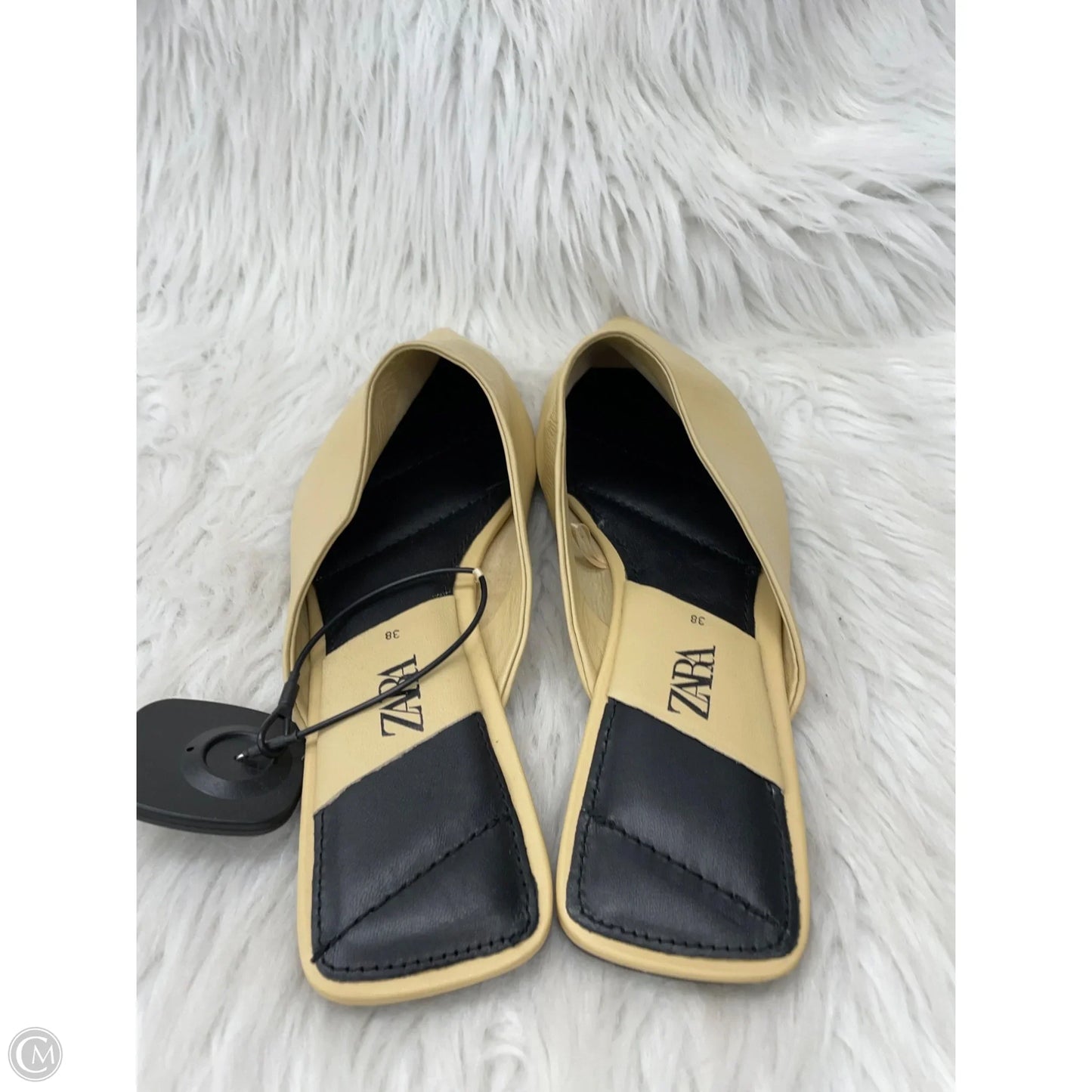 Shoes Flats By Zara In Yellow, Size: 7