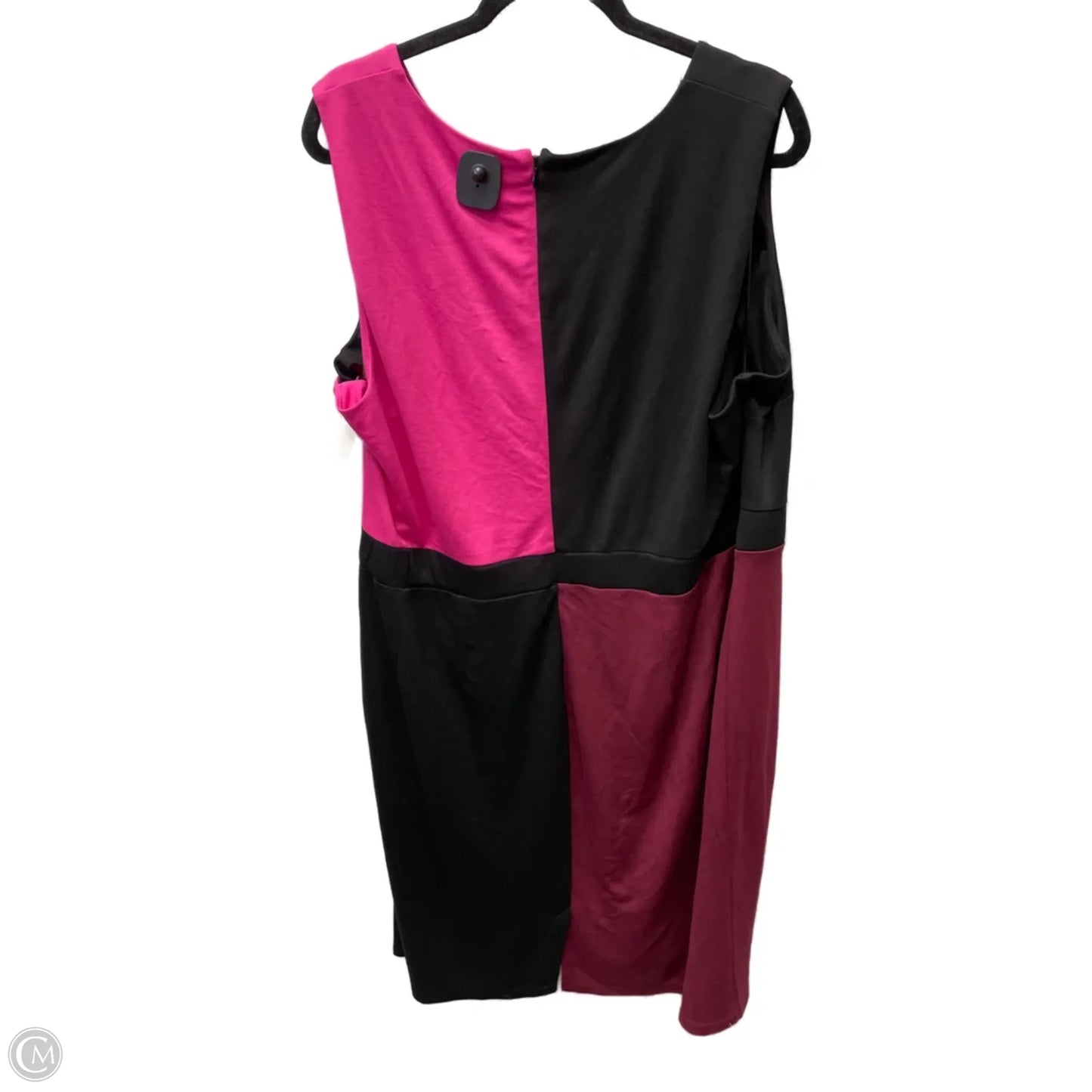 Dress Work By Lane Bryant In Black & Pink, Size: 3x