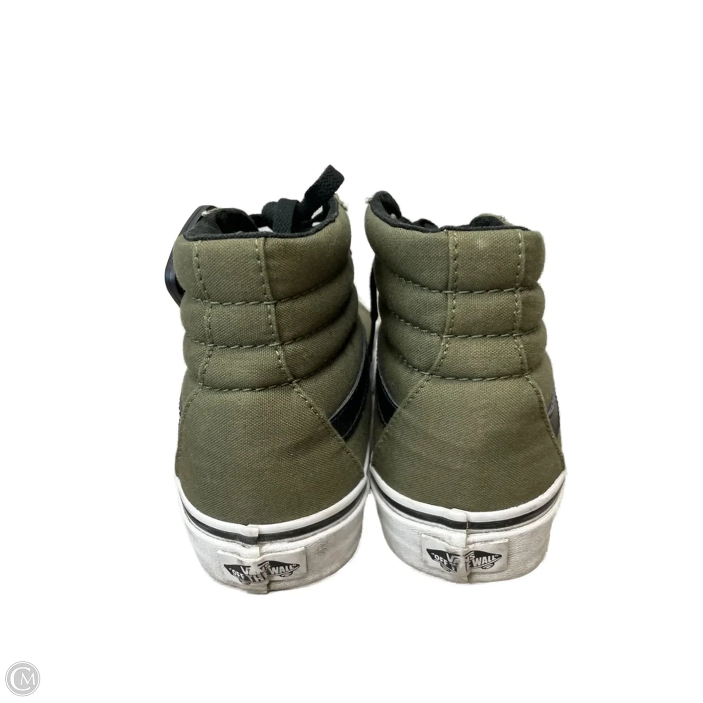 Shoes Sneakers By Vans In Green, Size: 8
