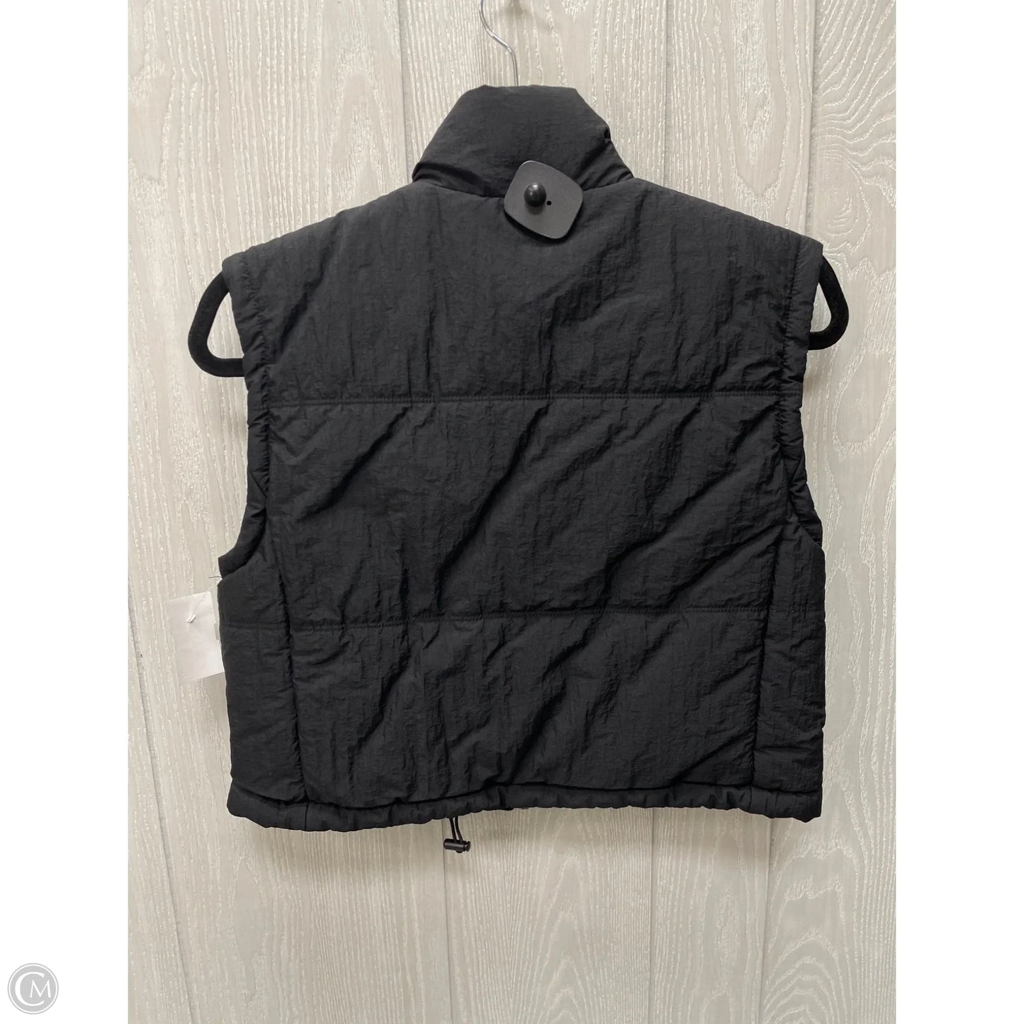 Vest Puffer & Quilted By Thread And Supply In Black, Size: Xs