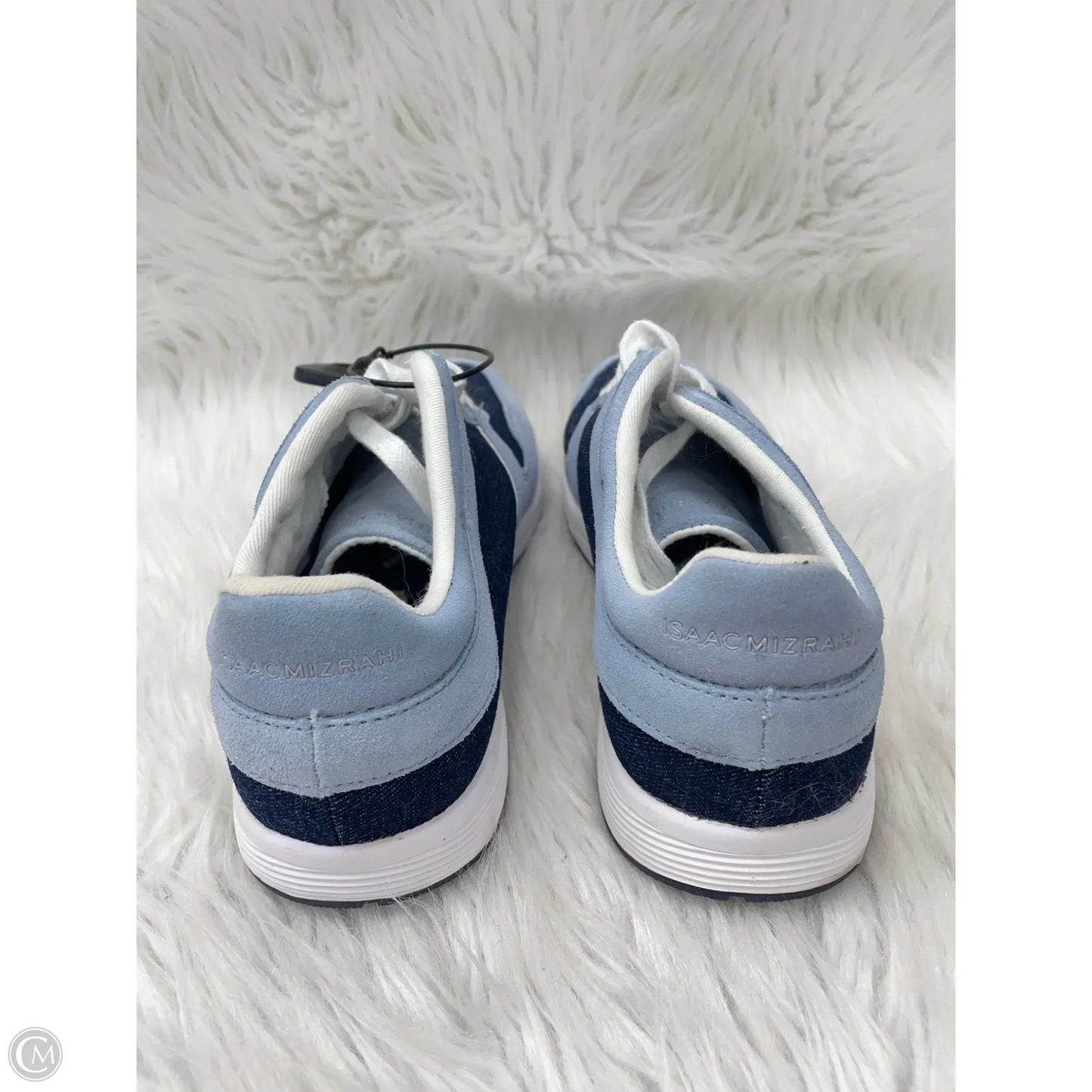 Shoes Sneakers By Isaac Mizrahi Live Qvc In Blue Denim, Size: 7