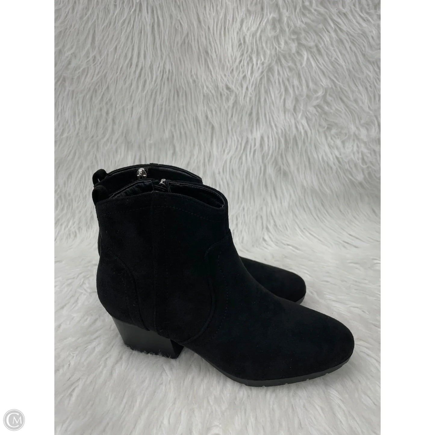 Boots Ankle Heels By Corkys In Black, Size: 7