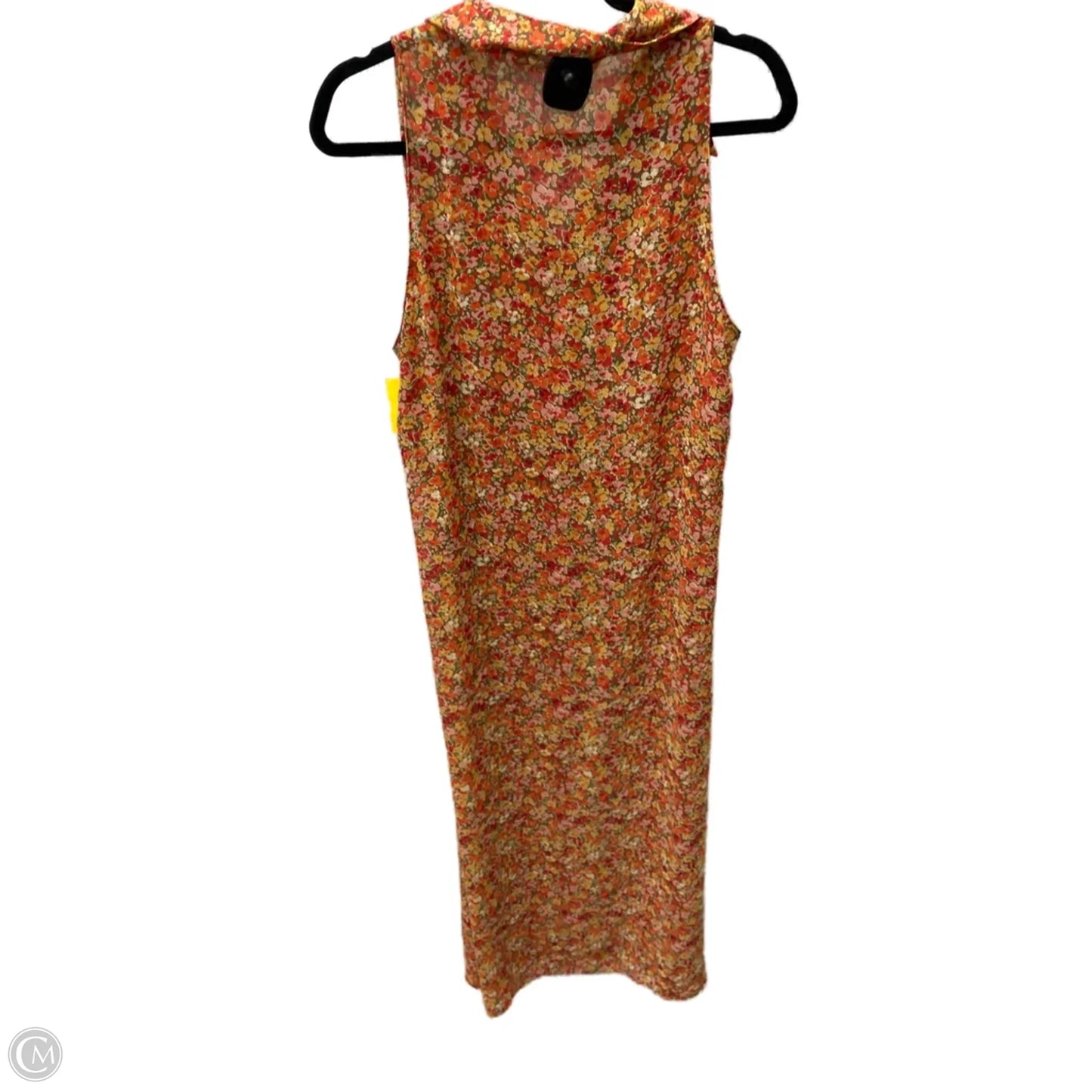 Dress Casual Maxi By Victorias Secret In Floral Print, Size: L