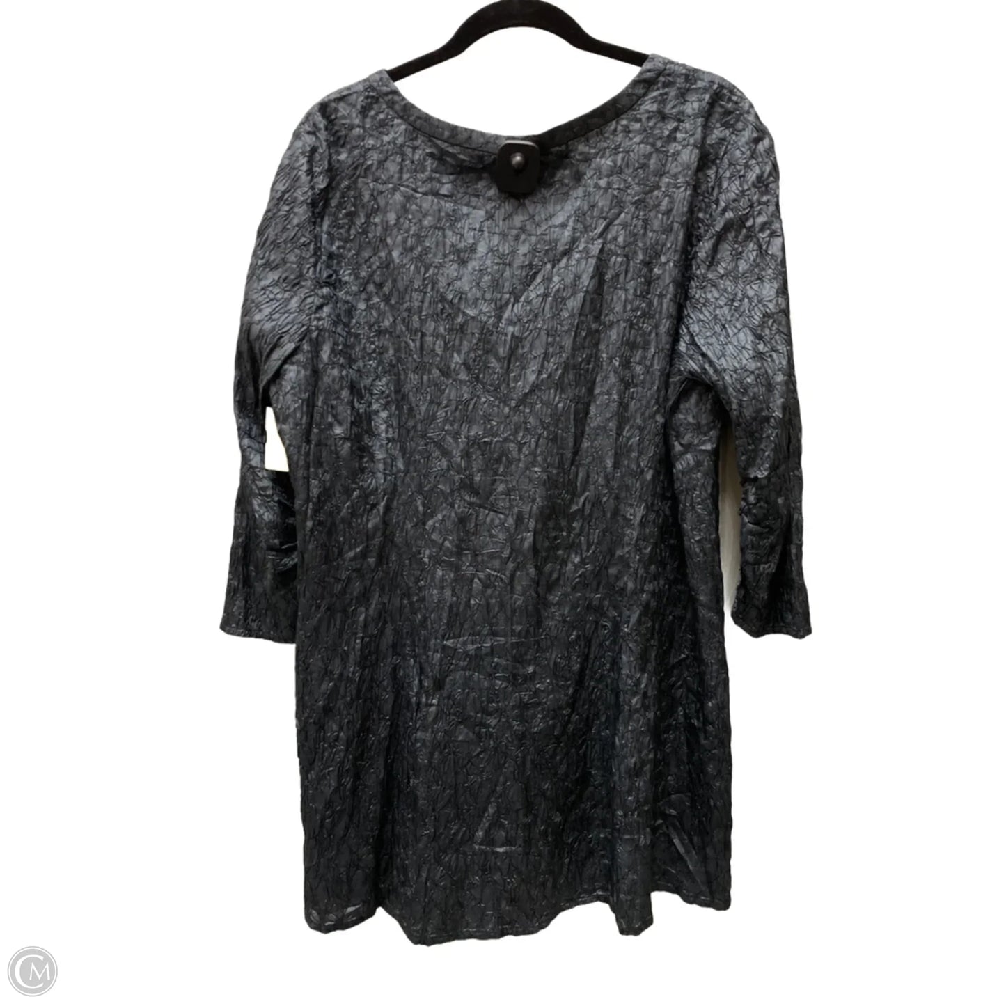 Tunic Long Sleeve By Eileen Fisher In Grey, Size: Xl