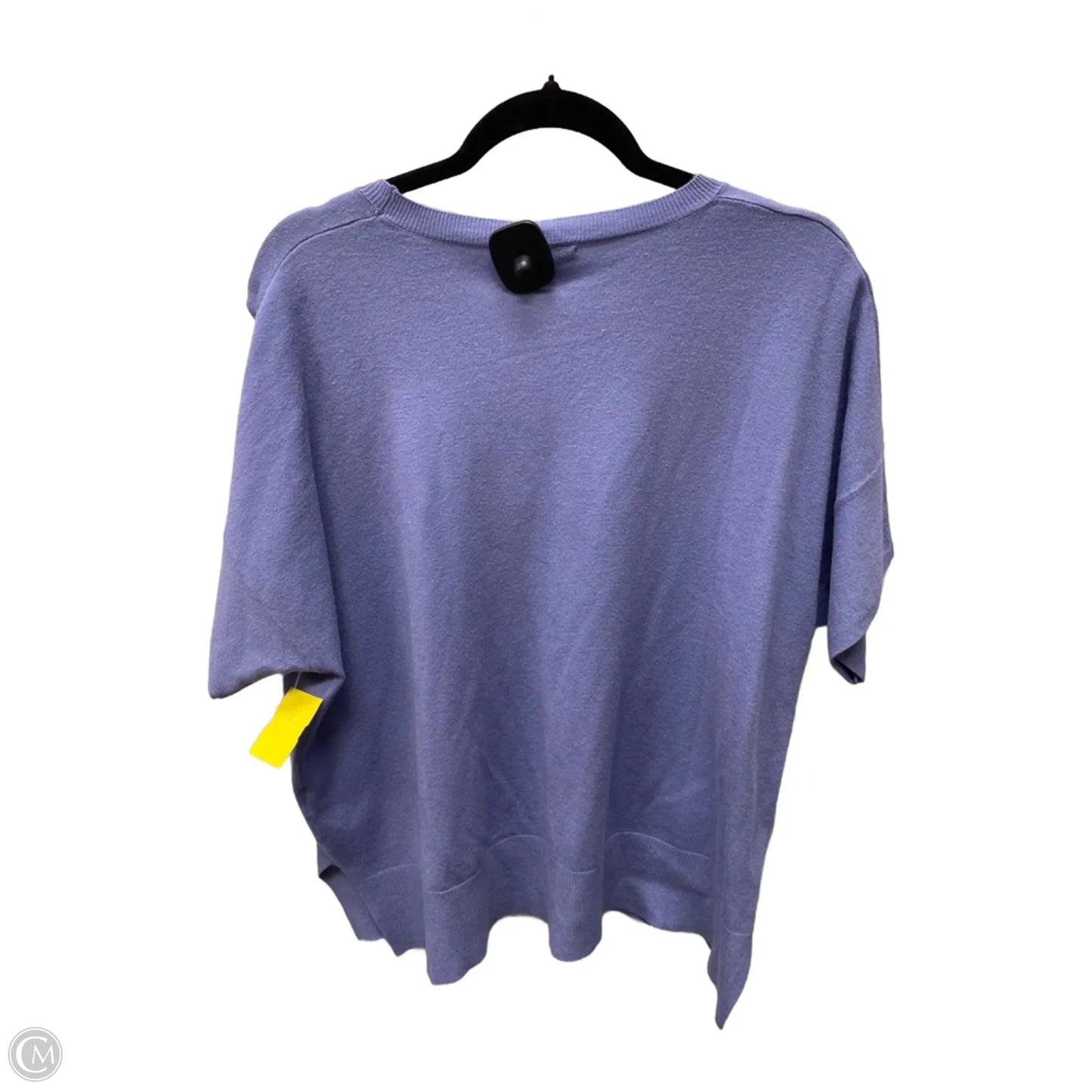 Sweater Short Sleeve By Splendid In Purple, Size: Xs