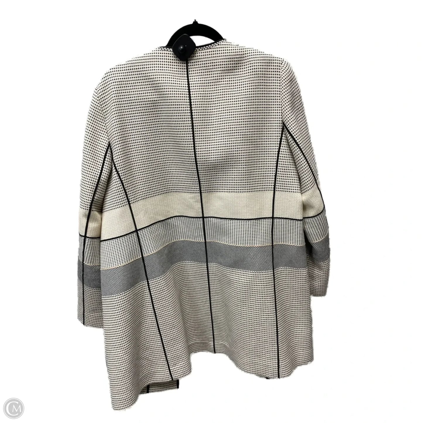Jacket Designer By Lafayette 148 In Multi-colored, Size: L