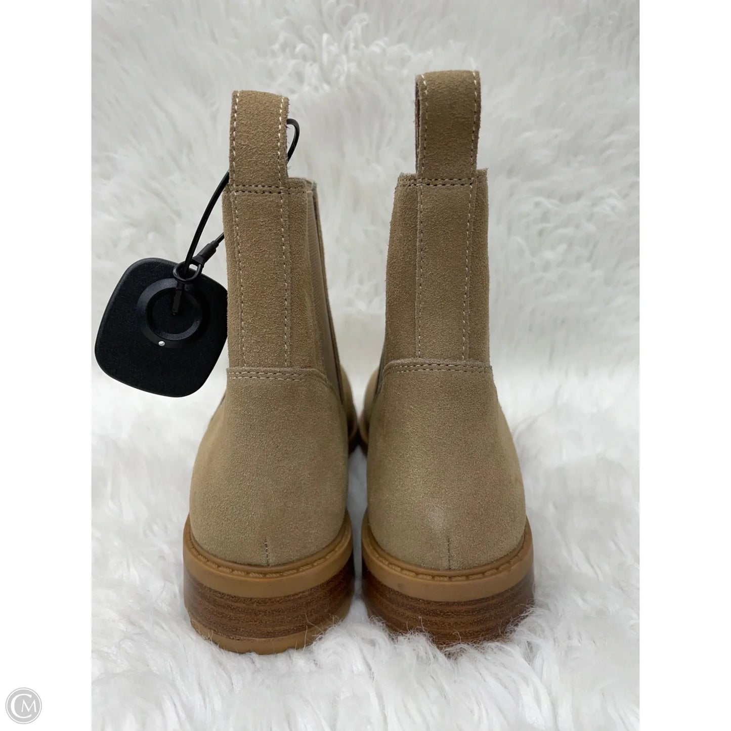 Boots Ankle Flats By Steve Madden In Tan, Size: 9