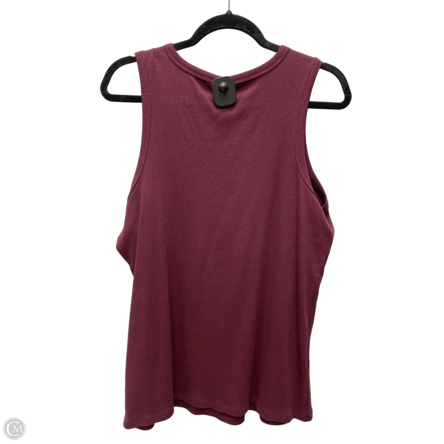 Tank Top By Nine West Apparel In Purple, Size: 1x