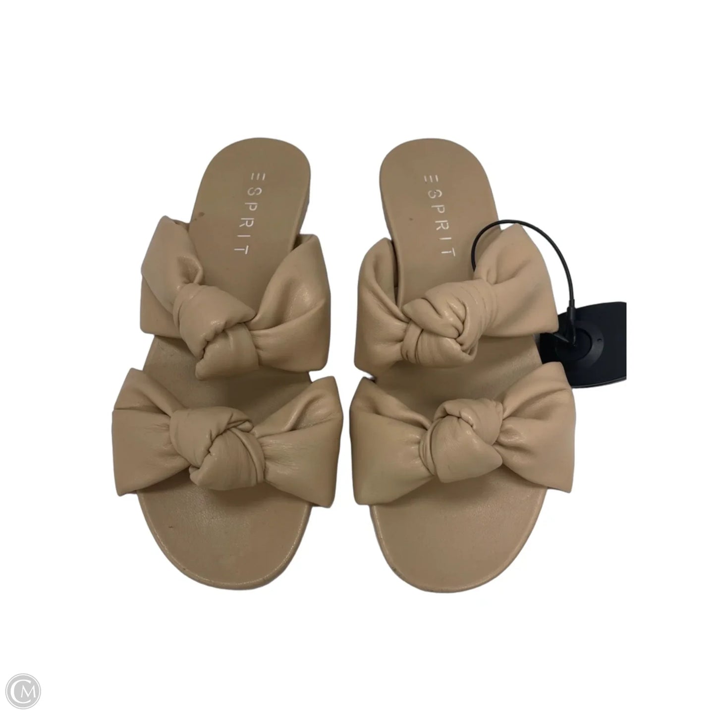 Sandals Flats By Esprit In Tan, Size: 6
