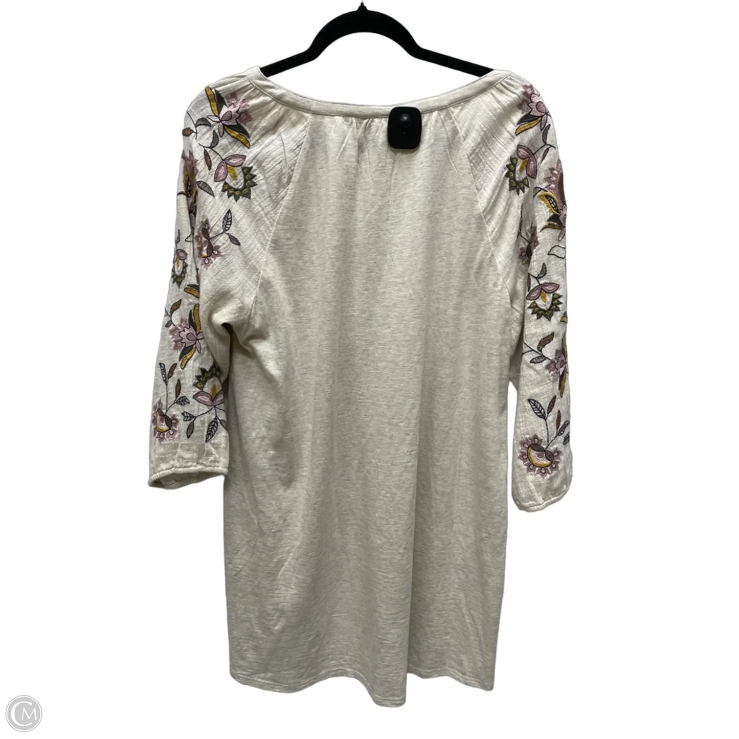 Tunic Long Sleeve By J. Jill In Tan, Size: L