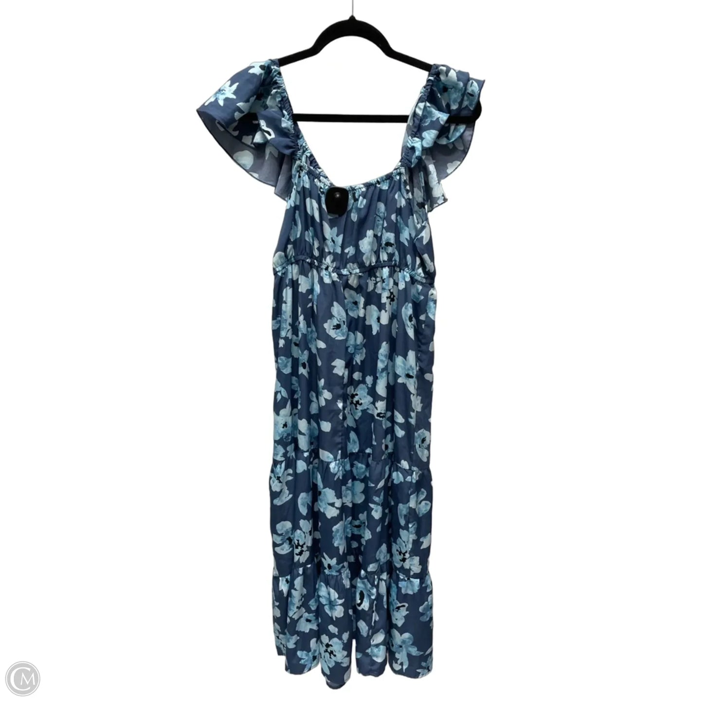 Dress Casual Short By Indulge In Floral Print, Size: L
