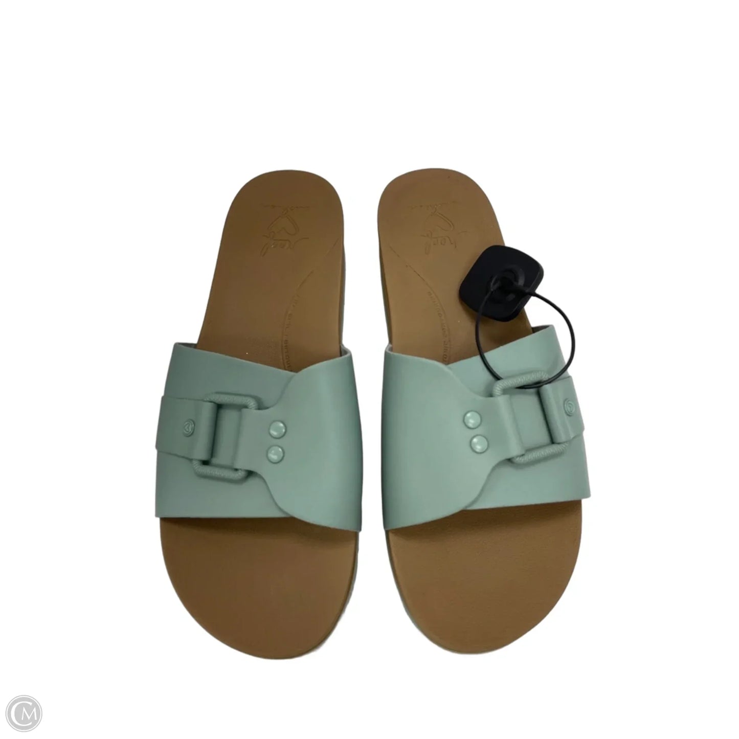 Sandals Heels Wedge By Reef In Green, Size: 11