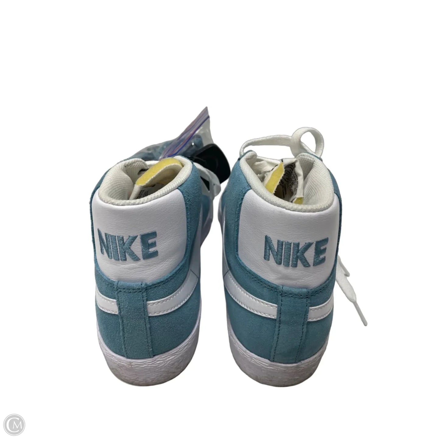 Shoes Sneakers By Nike In Blue & White, Size: 10