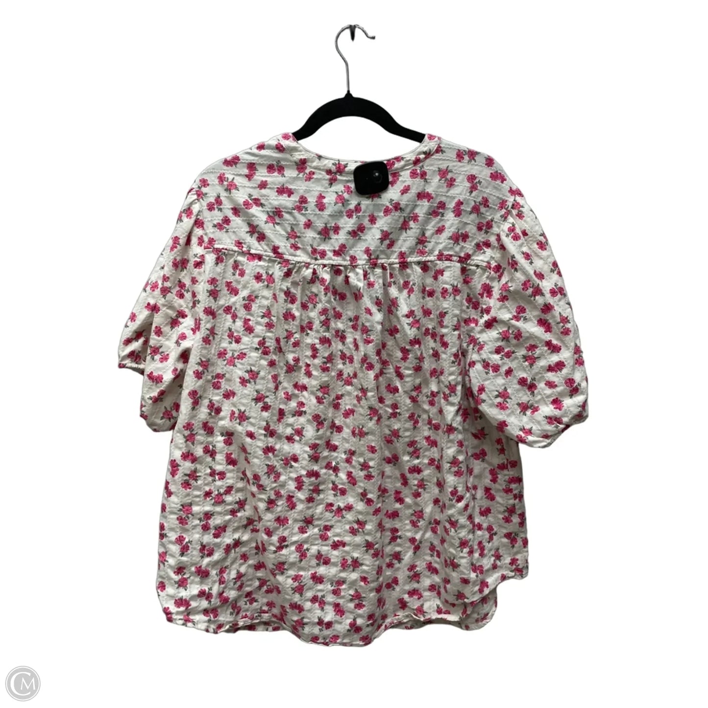 Blouse Short Sleeve By Torrid In Floral Print, Size: 2x