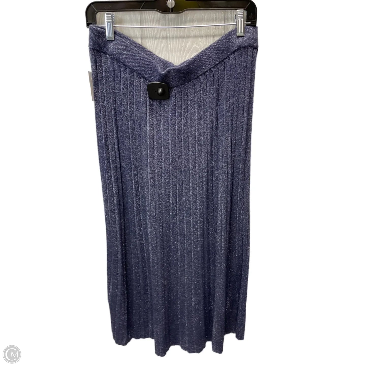 Skirt Maxi By Banana Republic In Navy, Size: 12