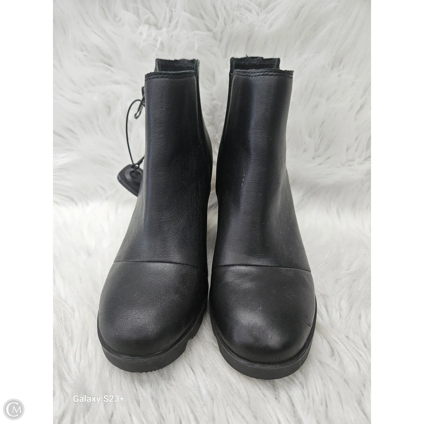 Boots Ankle Heels By Sorel In Black, Size: 6.5