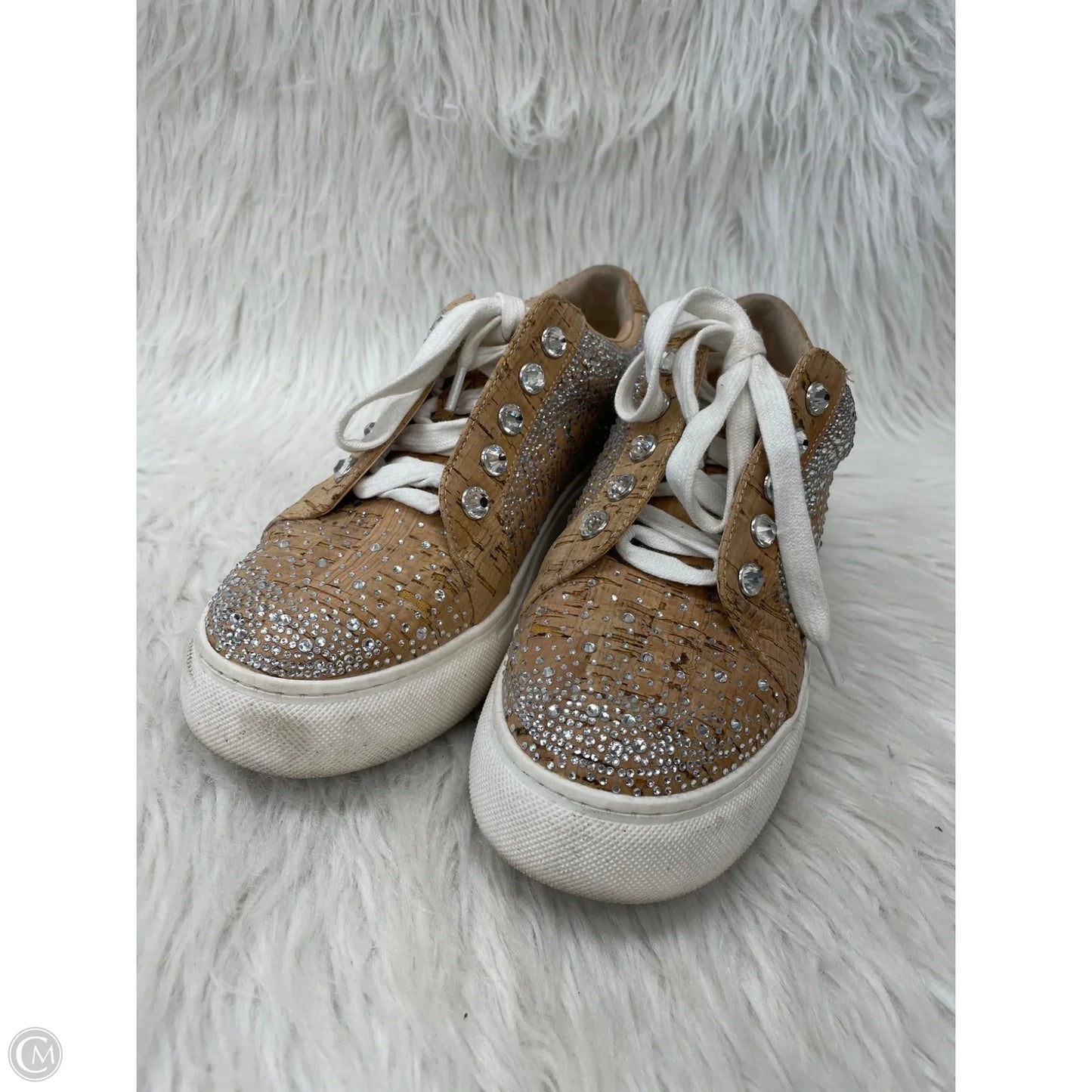 Shoes Sneakers Platform By Alex Marie In Tan, Size: 6.5