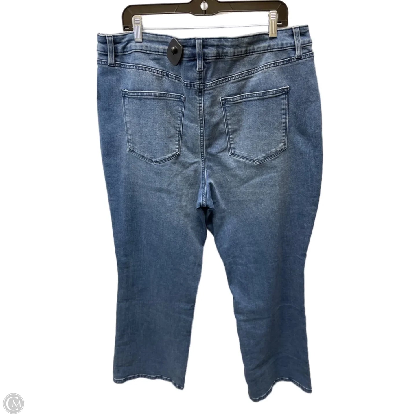 Jeans Straight By Sonoma In Blue Denim, Size: 18