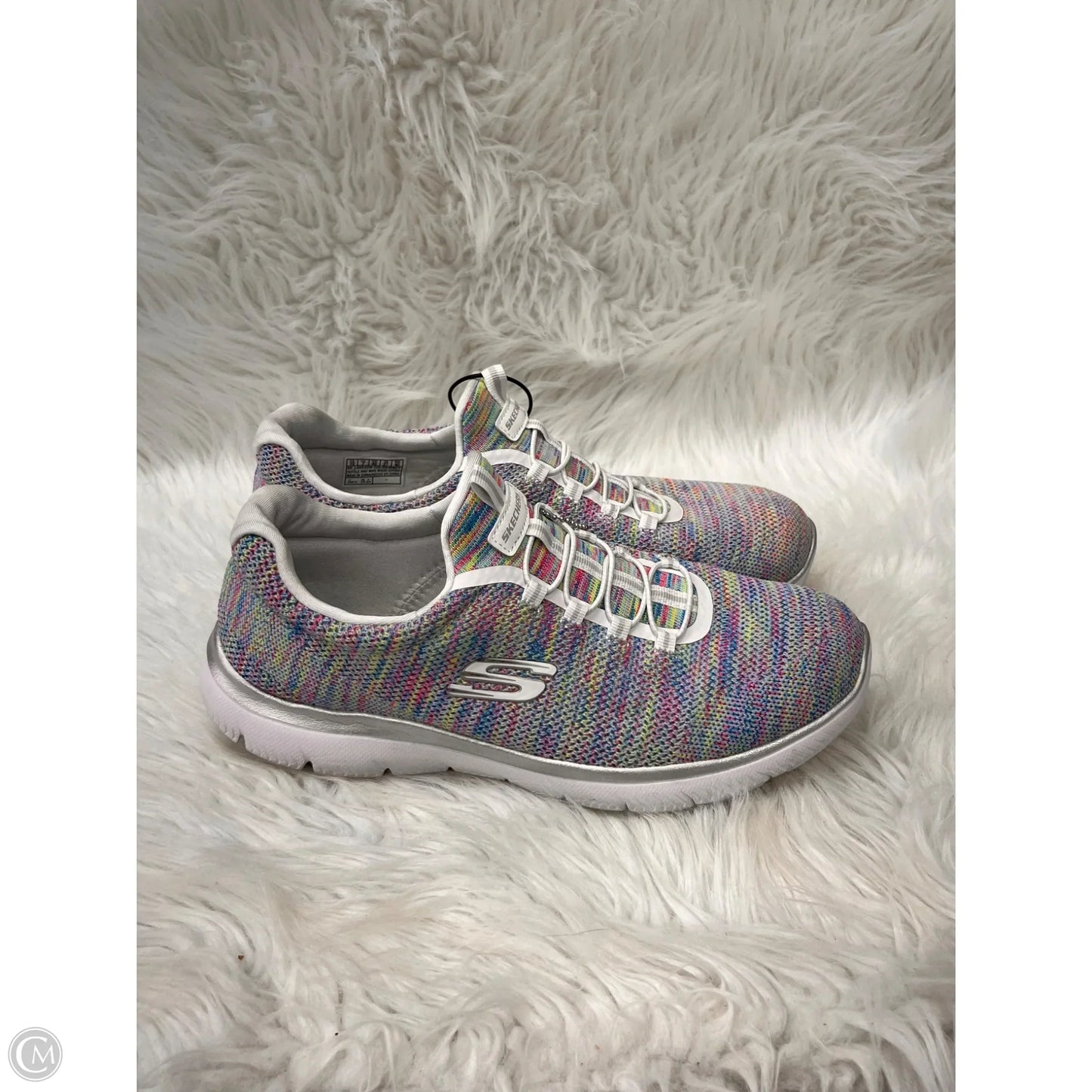 Shoes Athletic By Skechers In Multi-colored, Size: 10