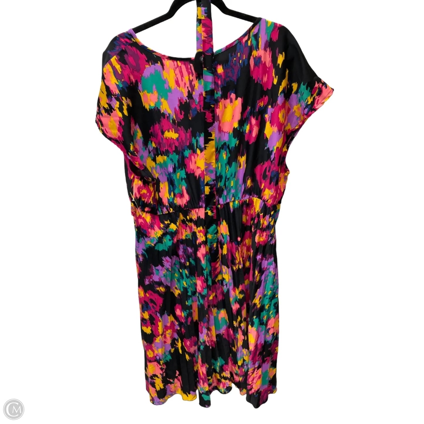 Dress Party Short By Shein In Floral Print, Size: 2x