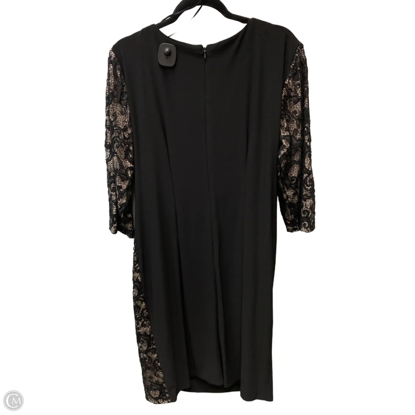 Dress Party Short By R And M Richards In Black & Tan, Size: 1x