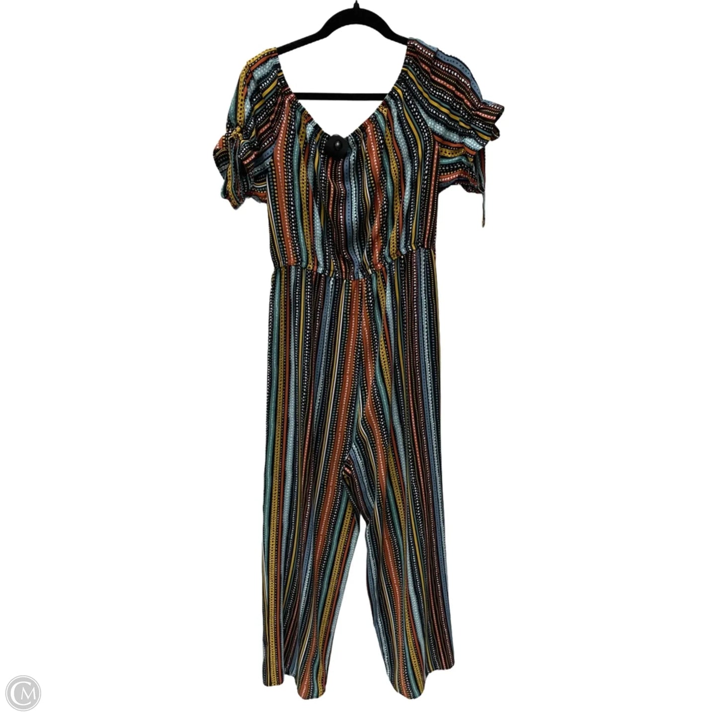 Jumpsuit By Tacera In Polkadot Pattern, Size: L