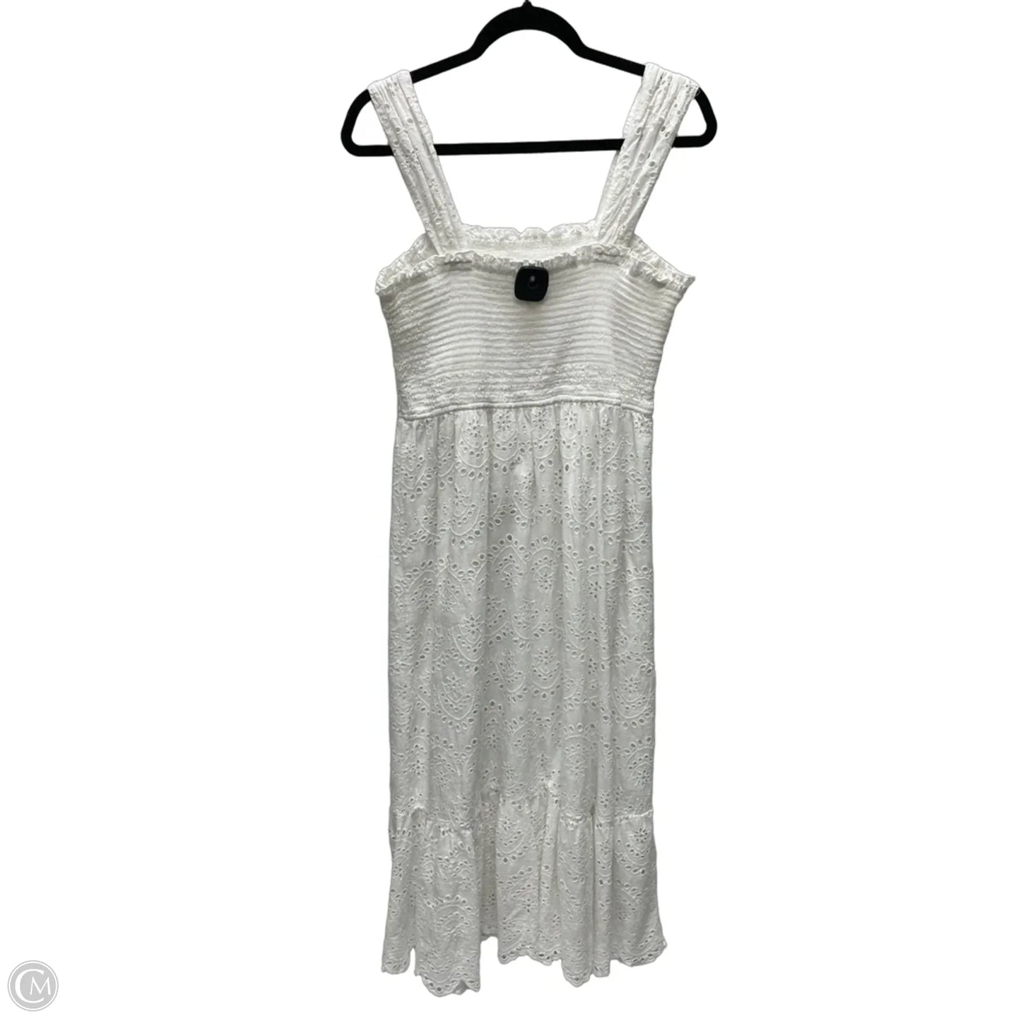 Dress Casual Maxi By Cato In White, Size: Xl