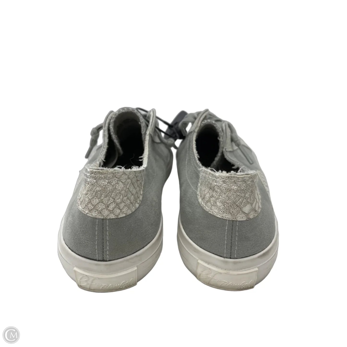 Shoes Sneakers By Blowfish In Grey & White, Size: 7