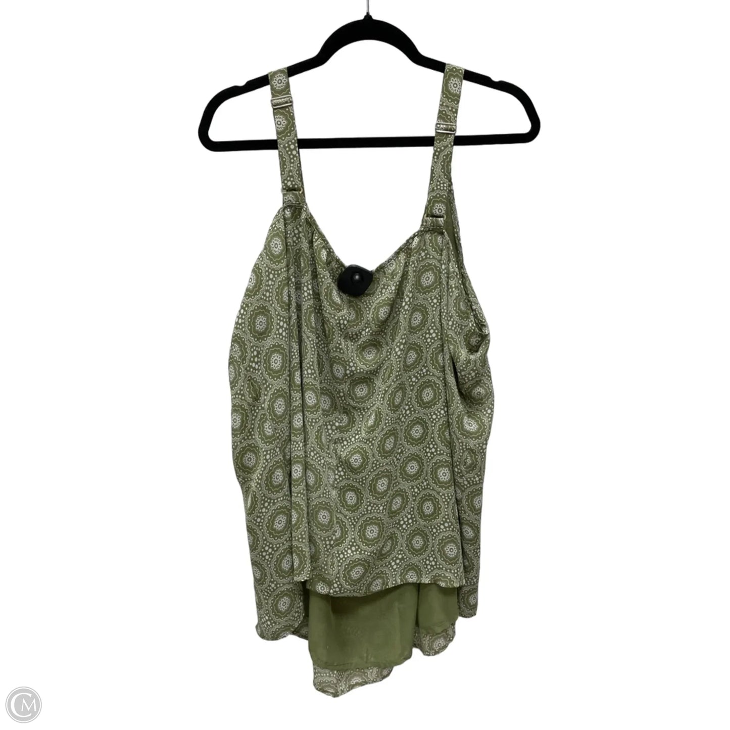 Top Sleeveless By Lane Bryant In Floral Print, Size: 3x