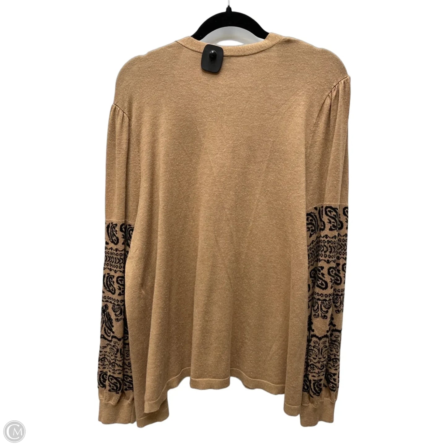 Sweater By Chicos In Brown, Size: Xl