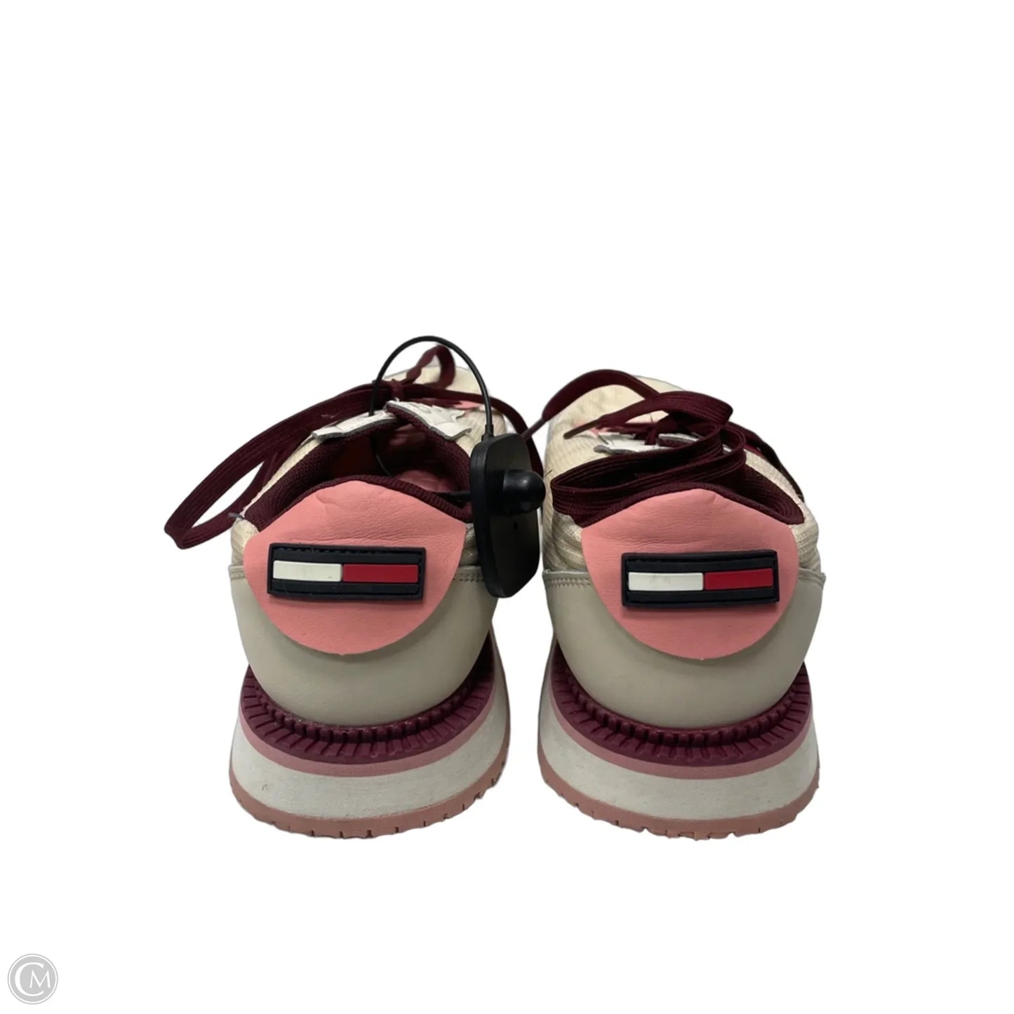Shoes Sneakers By Tommy Hilfiger In Cream & Pink, Size: 6.5