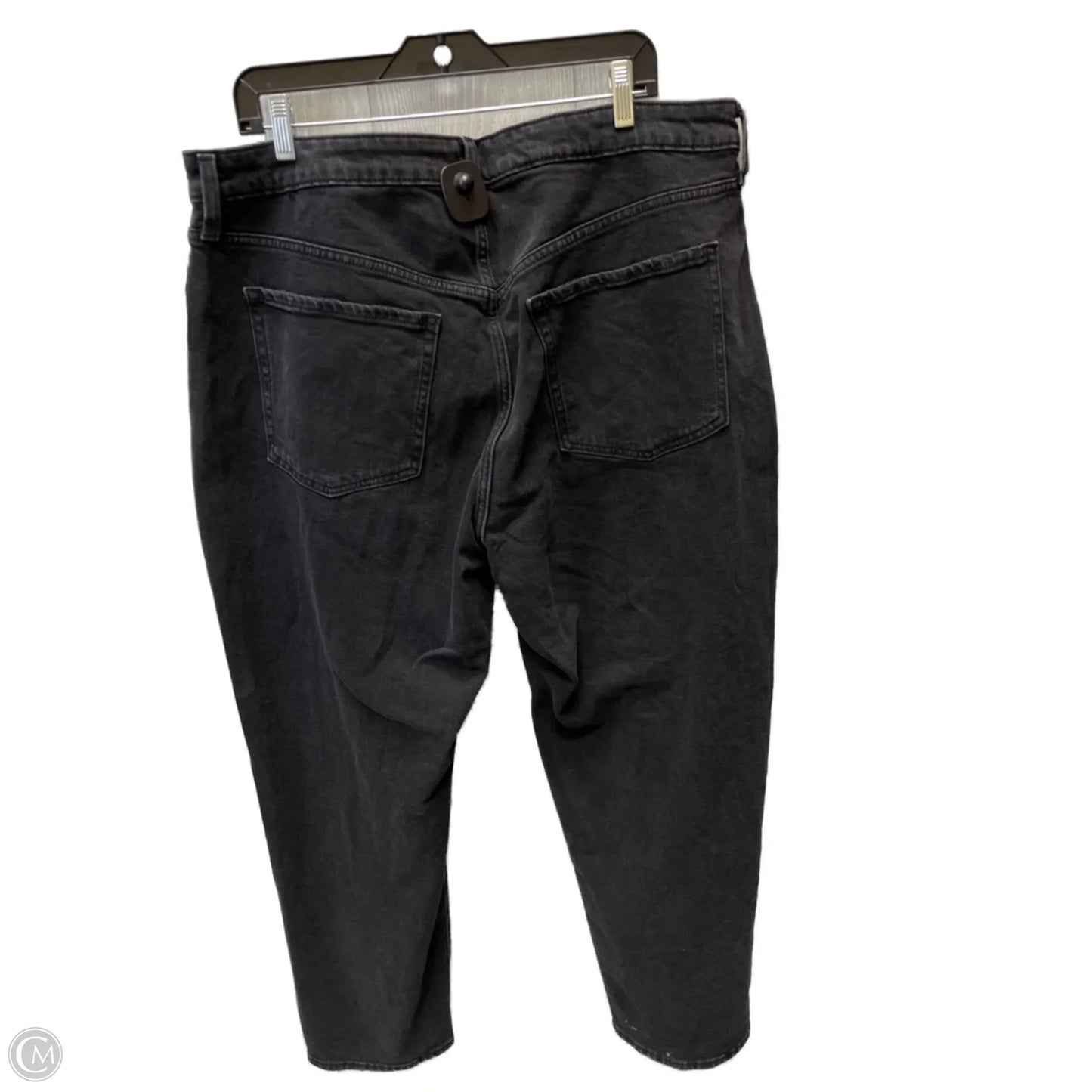 Jeans Straight By Old Navy In Black, Size: 18
