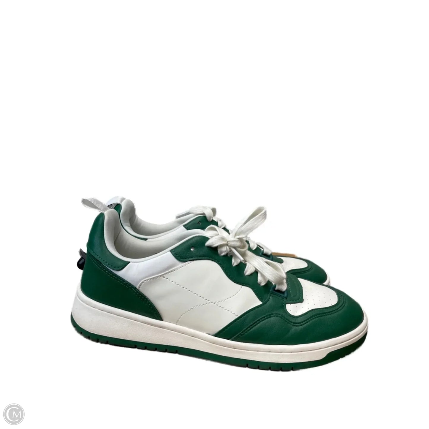Shoes Sneakers By Wild Fable In Green & White, Size: 11