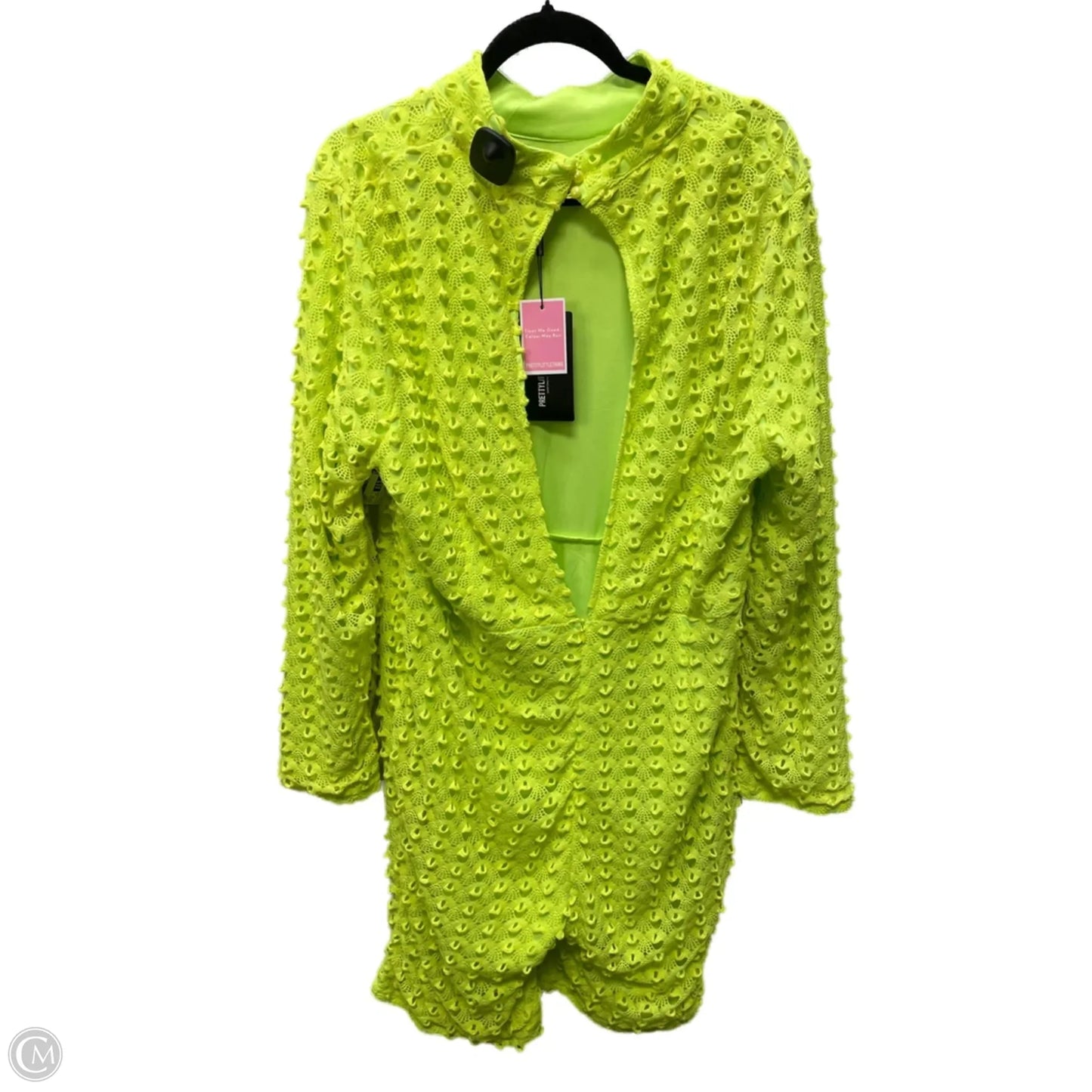 Romper By Pretty Little Thing In Green, Size: 1x