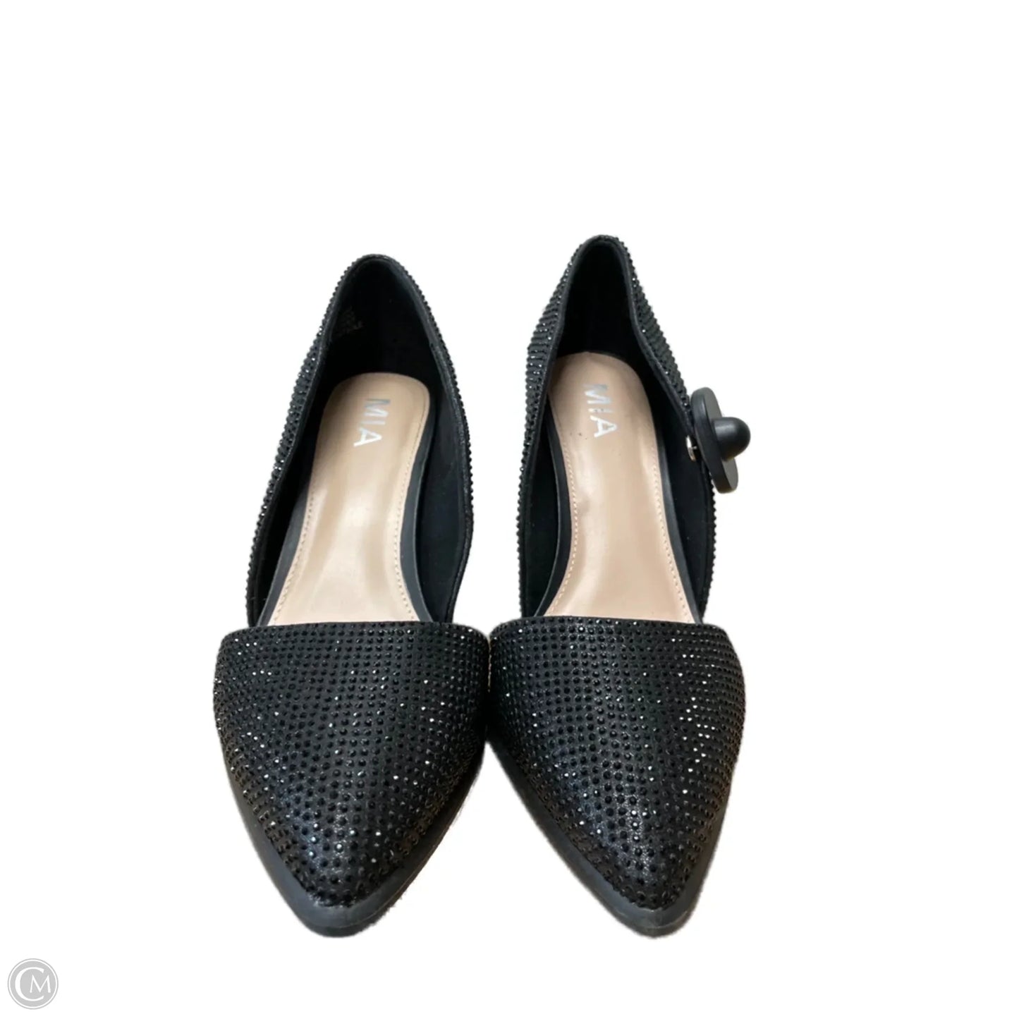 Shoes Heels Stiletto By Mia In Black, Size: 8