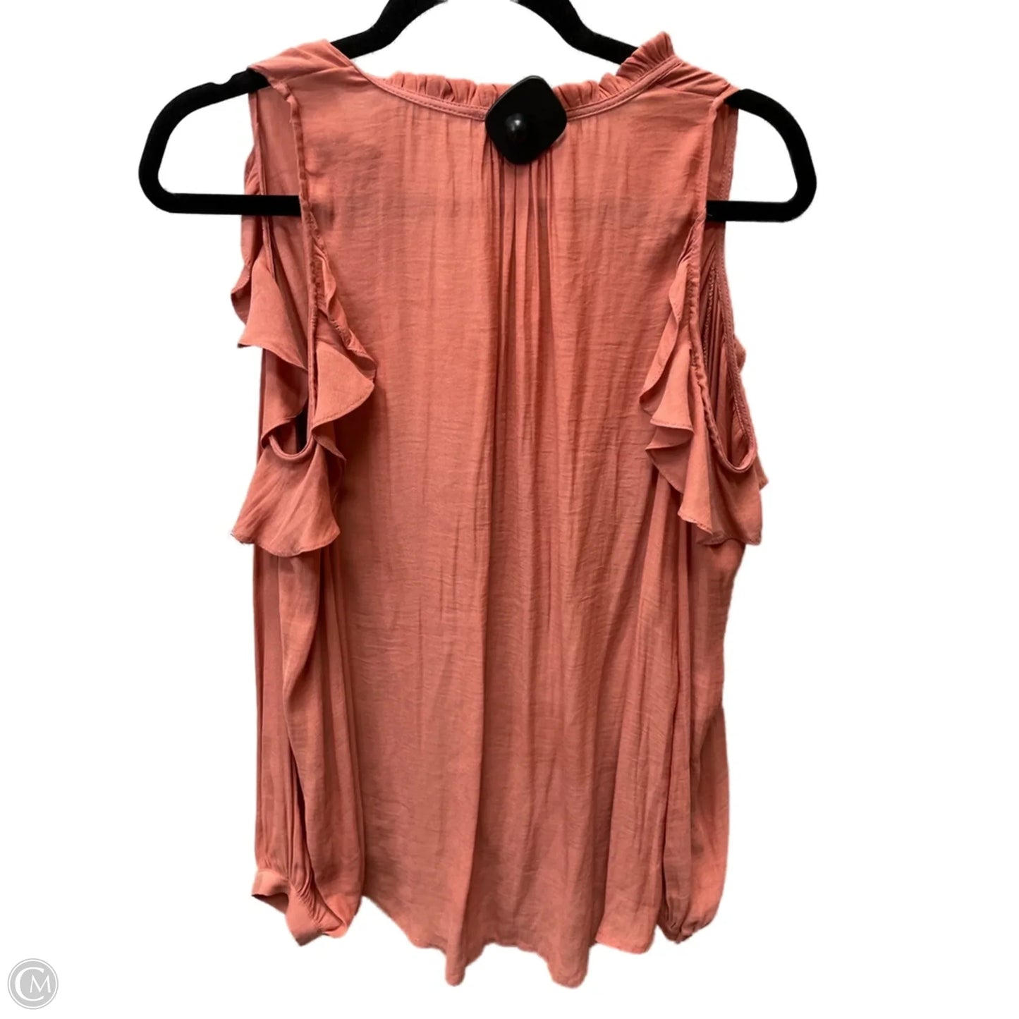 Top Long Sleeve By Maeve In Coral, Size: S