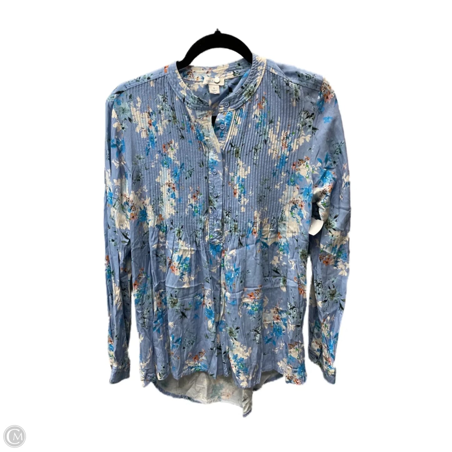 Top Long Sleeve By Sundance In Floral Print, Size: S