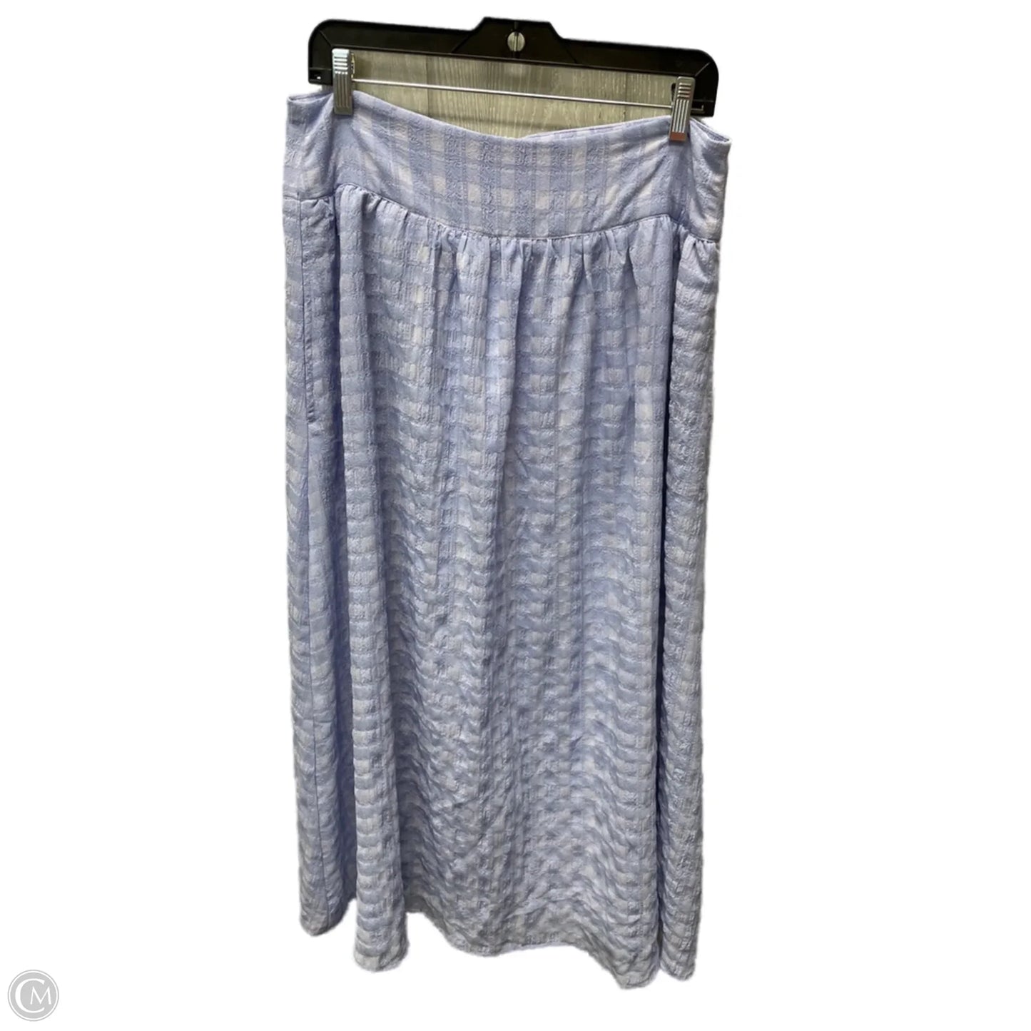 Skirt Maxi By Clothes Mentor In Blue, Size: 12