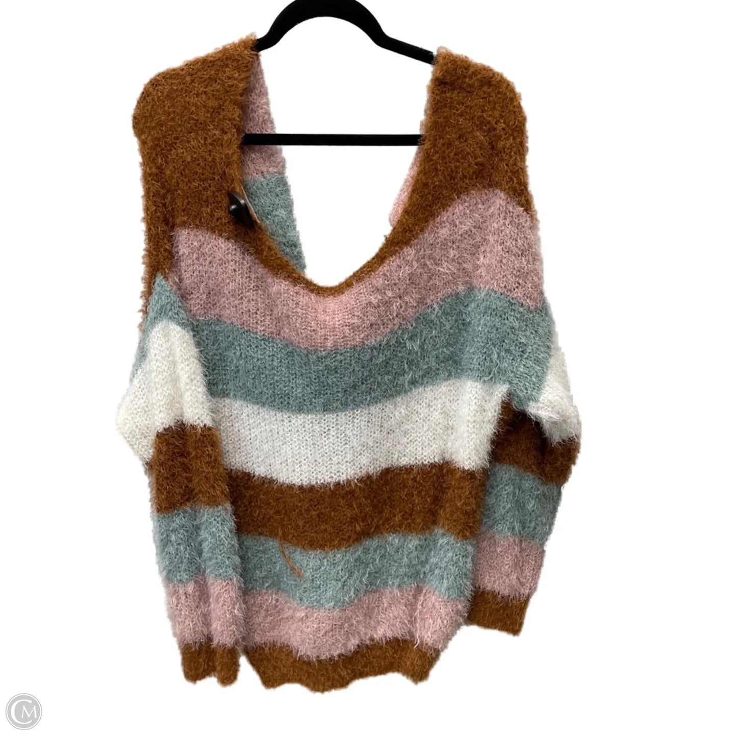 Sweater By Clothes Mentor In Multi-colored, Size: 2x