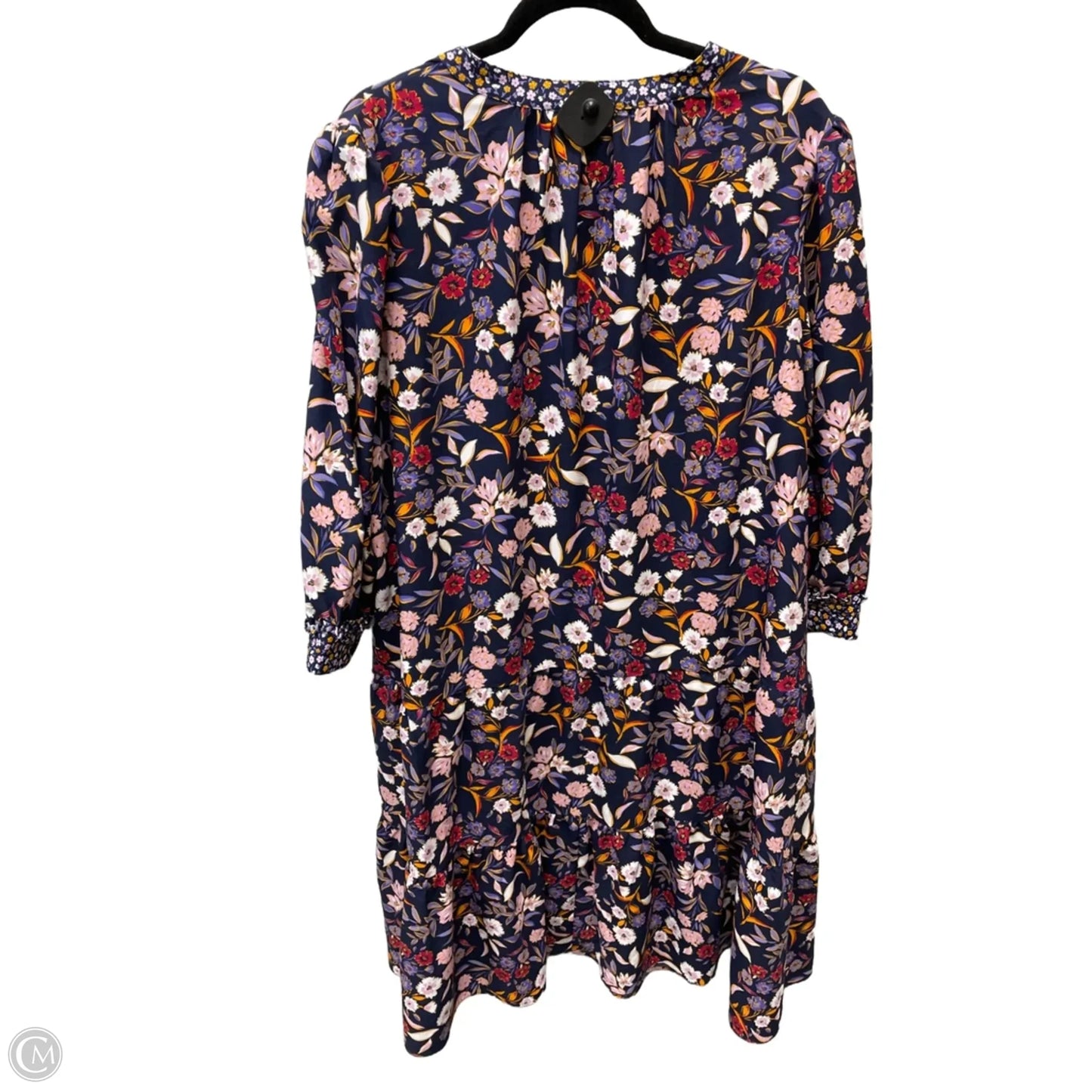Dress Casual Midi By Draper James In Floral Print, Size: 1x