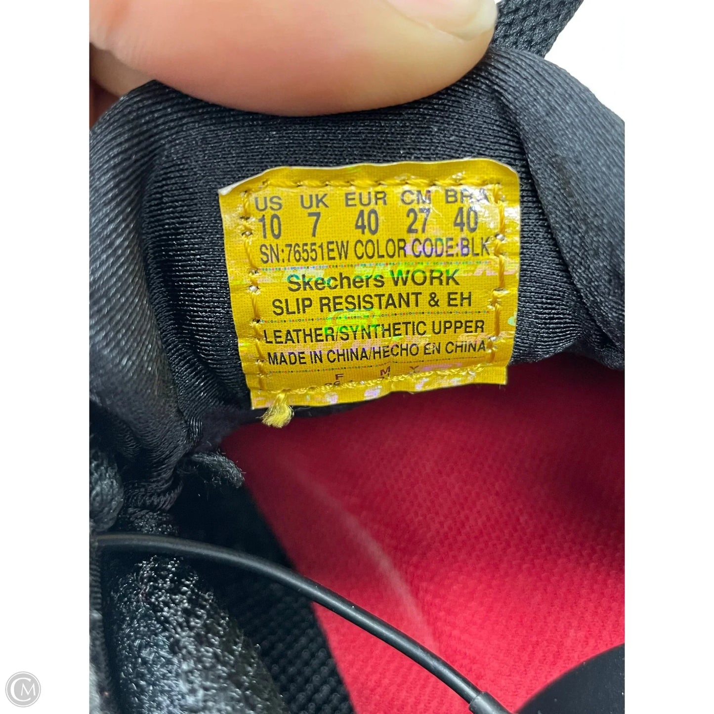 Shoes Sneakers By Skechers In Black, Size: 10