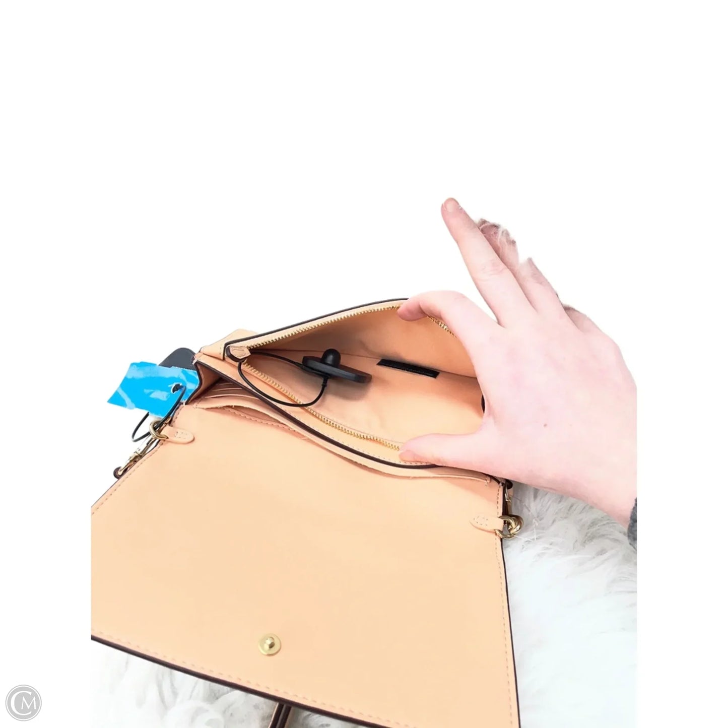 Crossbody Designer By Coach, Size: Small