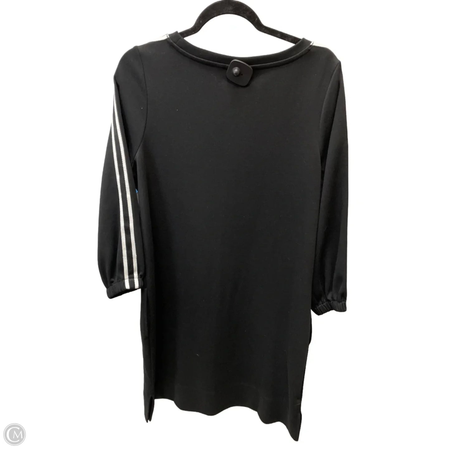 Dress Casual Midi By Chicos In Black, Size: M