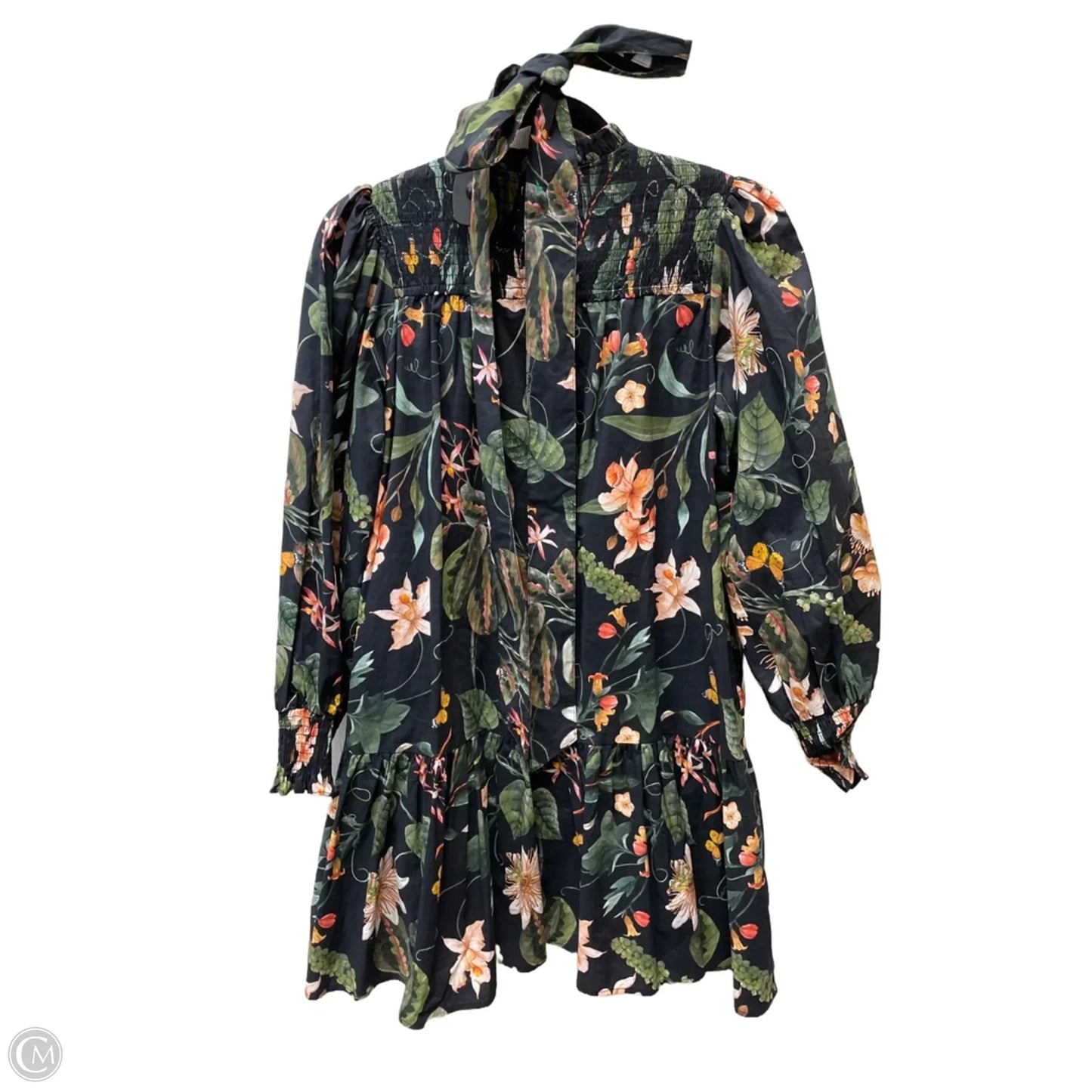 Dress Casual Short By Olivia James - In Floral Print, Size: Xs