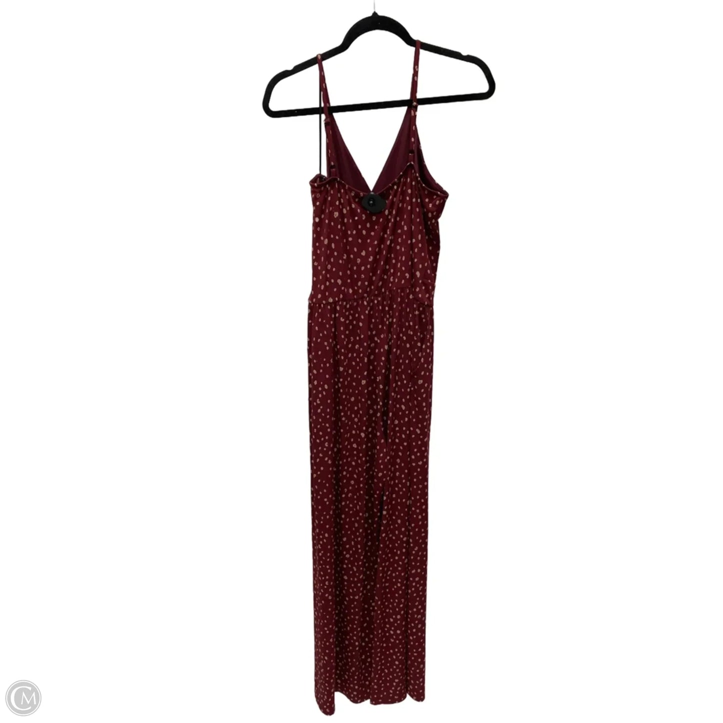 Jumpsuit By Kaileigh In Maroon, Size: L